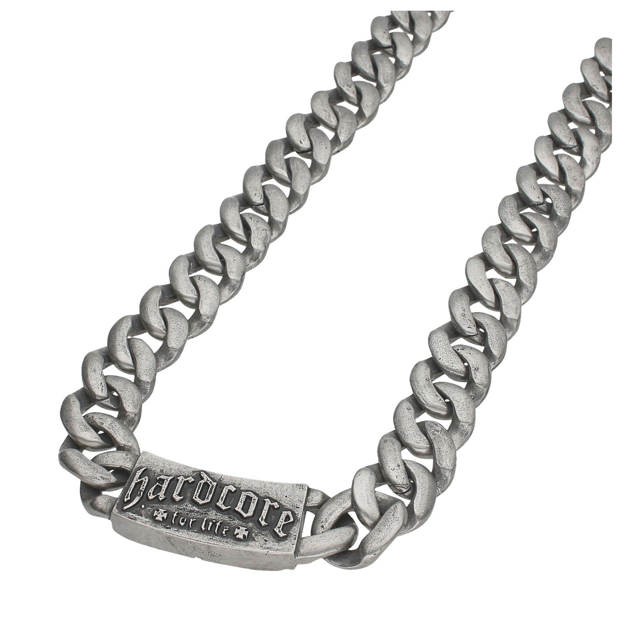 Walz Hardcore Cycles Panzerkette geschwärzt, Edelstahl