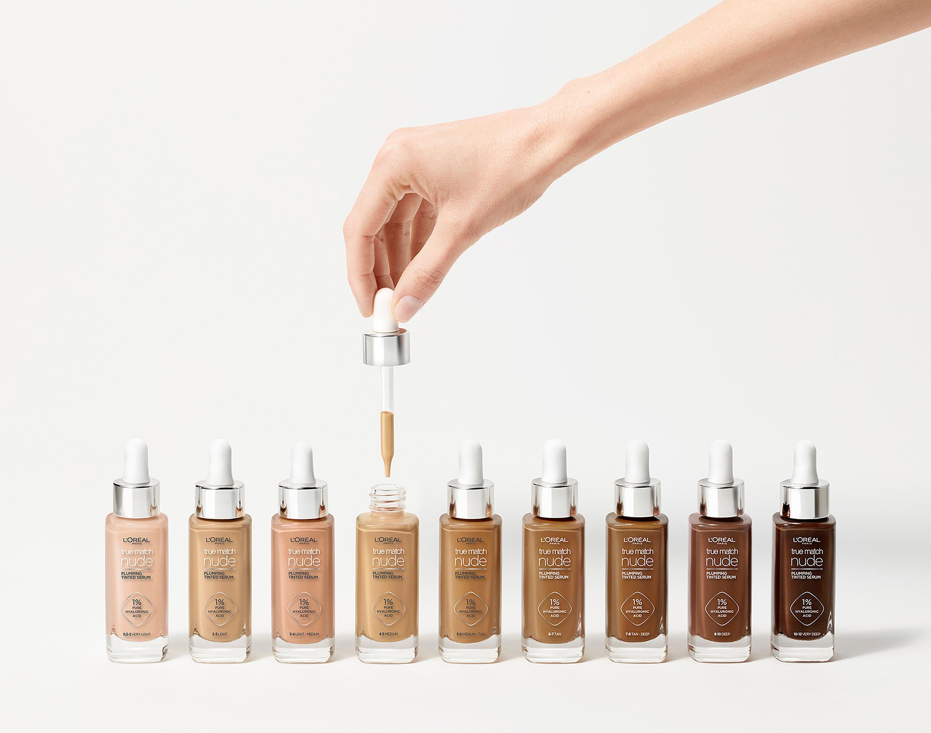 L'ORÉAL PARIS Make-up Perfect Match Serum intensiv 10-12 Getöntes dunkel