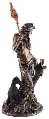 Vogler direct Gmbh Dekofigur Hekate griechische Göttin der Magie - bronziert/coloriert by Veronese, Kunststein, bronziert, by Veronese, Größe: L/B/H ca. 16x13x34cm