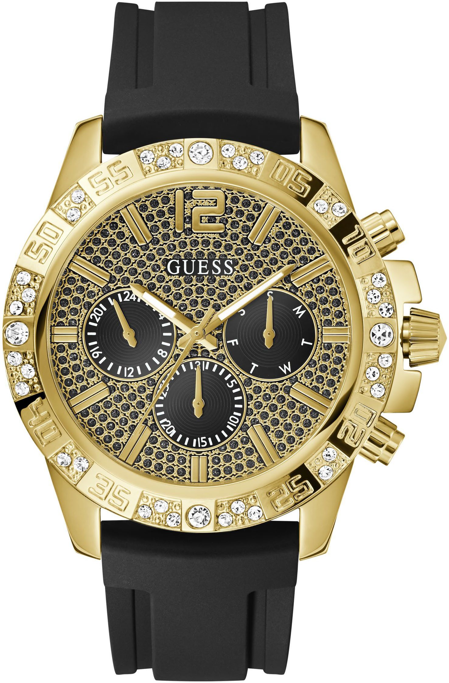 Guess Multifunktionsuhr MAJESTIC GW0909G2, Quarzuhr, Armbanduhr, Herrenuhr, günstig online kaufen