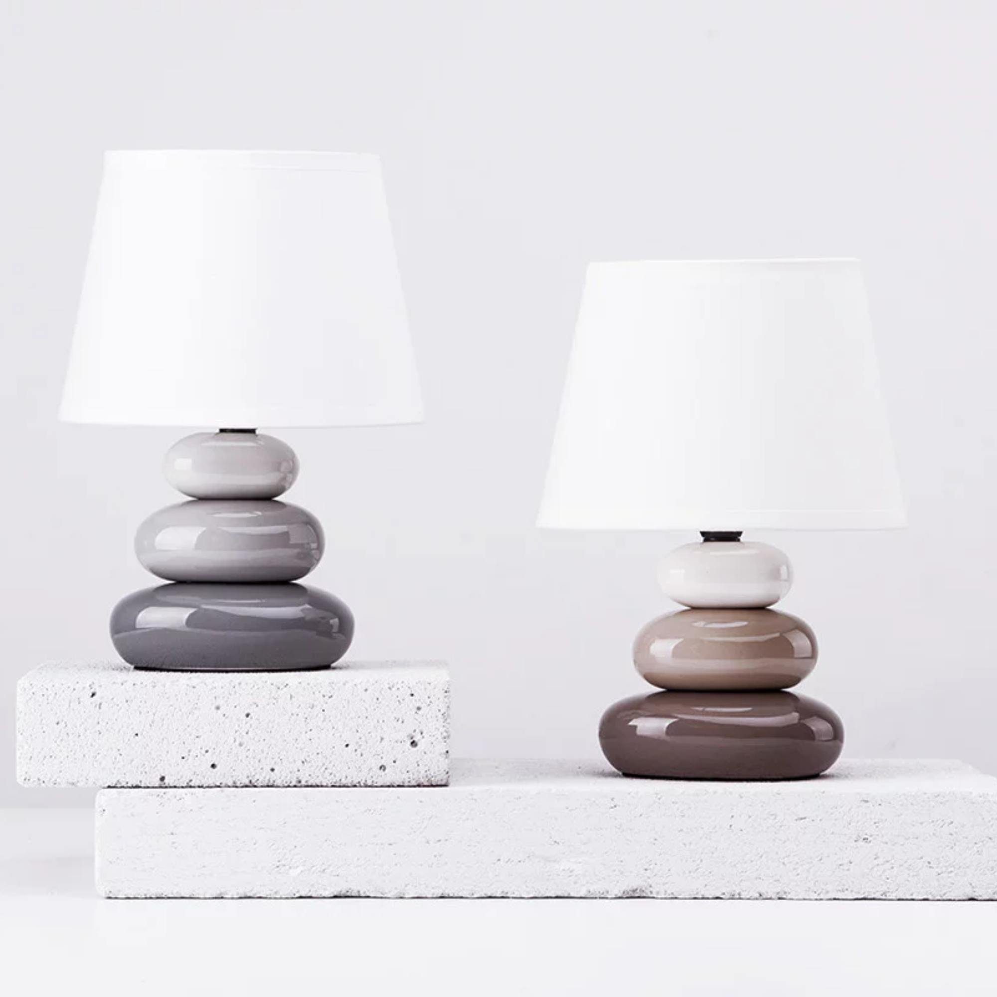 KONSIMO® Tischleuchte SALU Tischlampe, ohne Leuchtmittel, günstig online kaufen