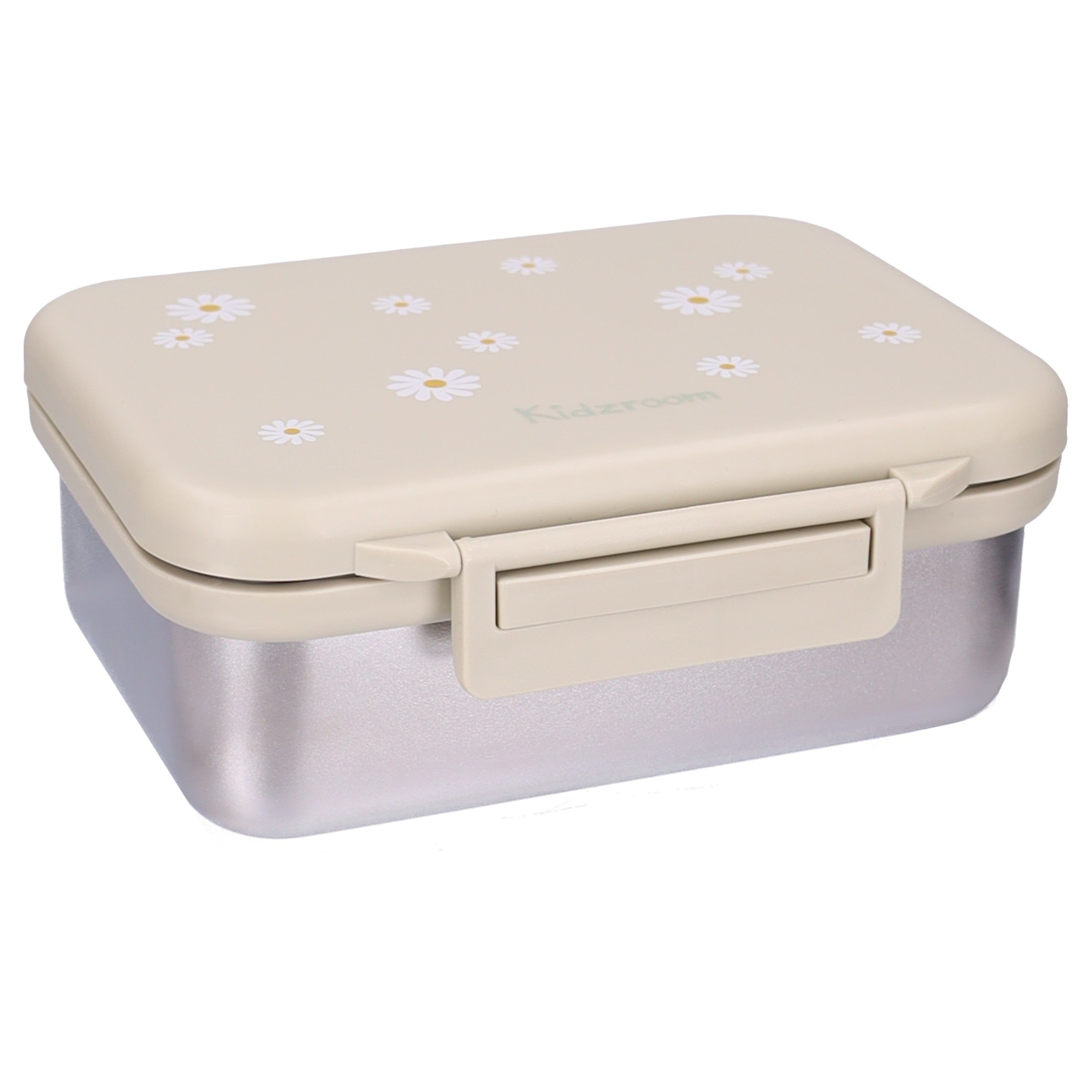 Kidzroom Lunchbox Nostalgia Brotdose Kinder 1,8 l Snackbox mit Fahrzeug Motiv, Edelstahl, PP, (1-tlg)