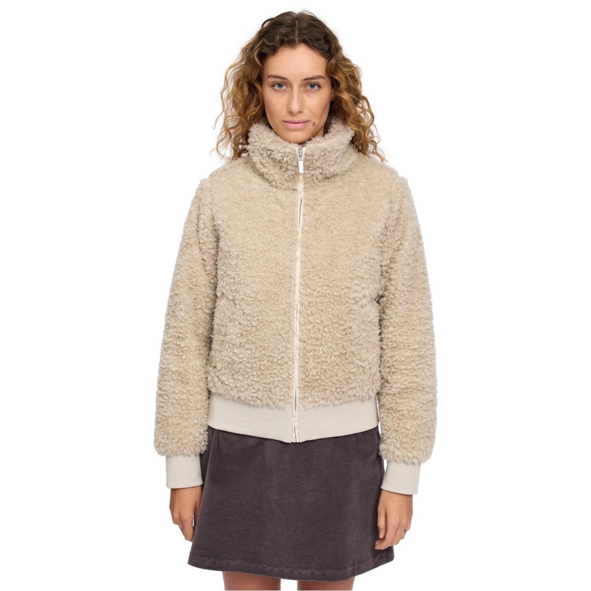 MAZINE Winterjacke Mazine Faux-Fur Blouson - Kunstfelljacke