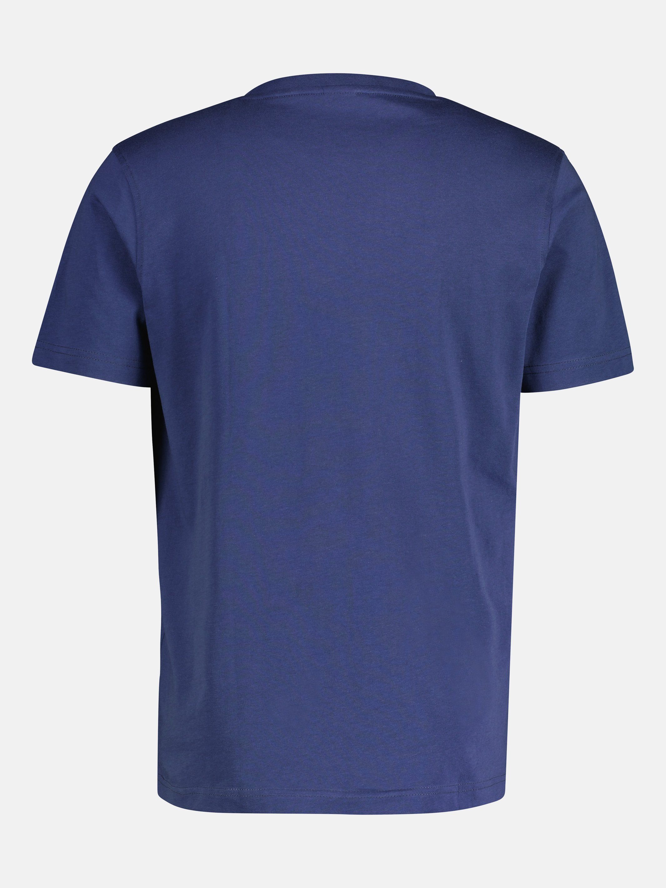 LERROS BLUE T-Shirt O-Neck T-Shirt LERROS VINTAGE mit