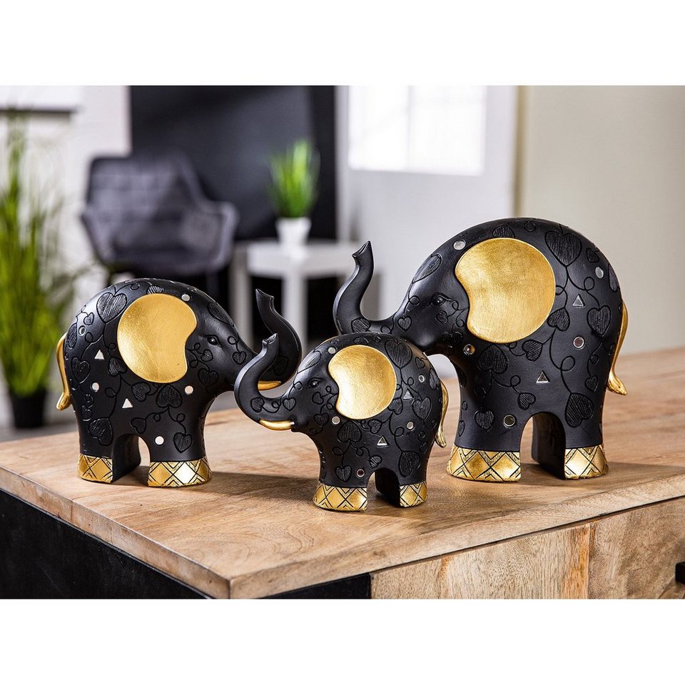 GILDE Tierfigur Elefant Ajok (1 St), Eigenschaften: mit Gumminoppen zur  Rutschfestigkeit