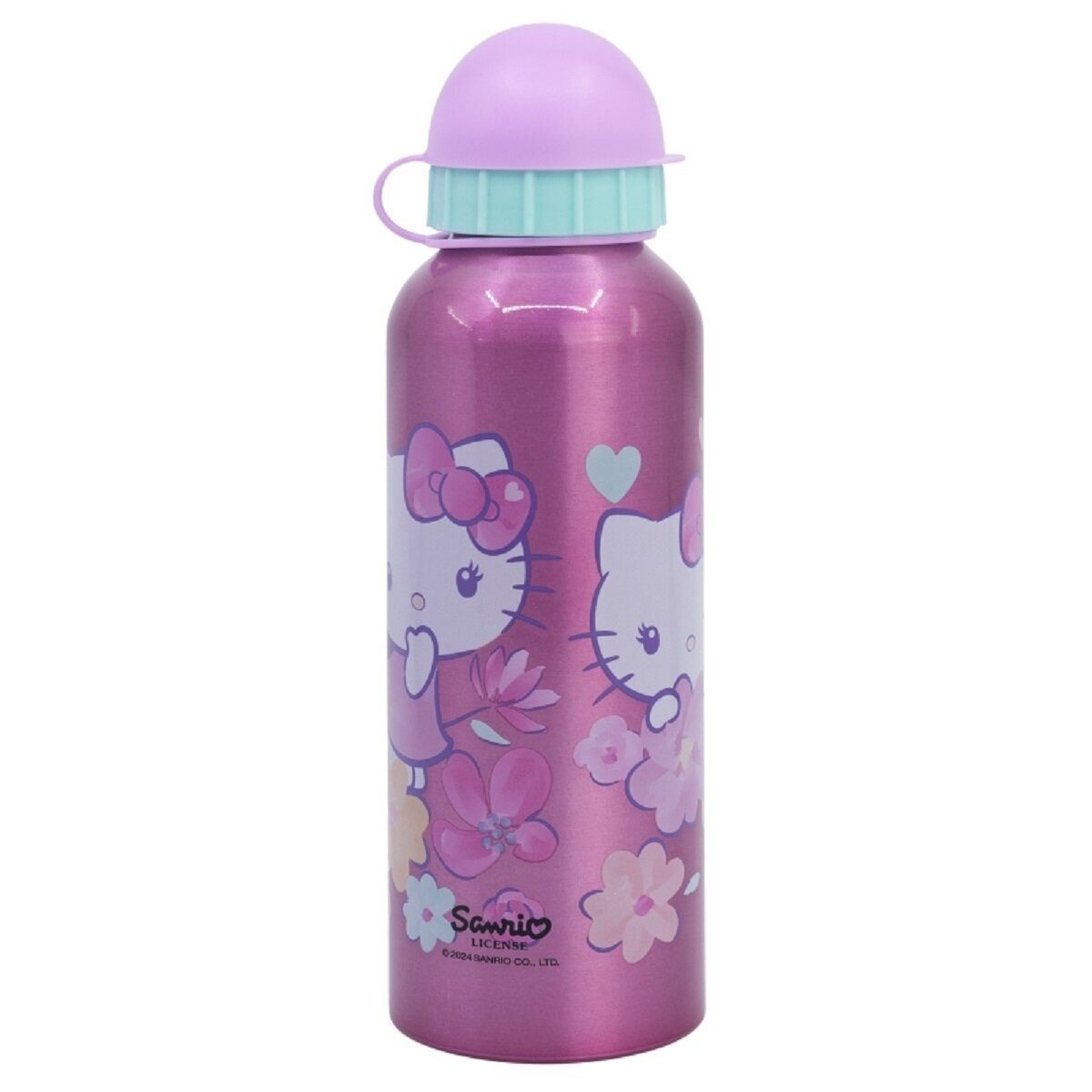 Hello Kitty Trinkflasche Hello Kitty Aluminium Trinkflasche 530ml Kinderflasche