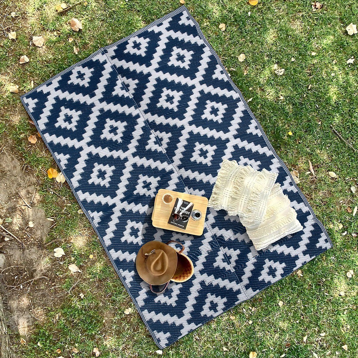 Rugium Outdoorteppich Outdoor-Teppich, wendbar, wetterfest, Garten, günstig online kaufen