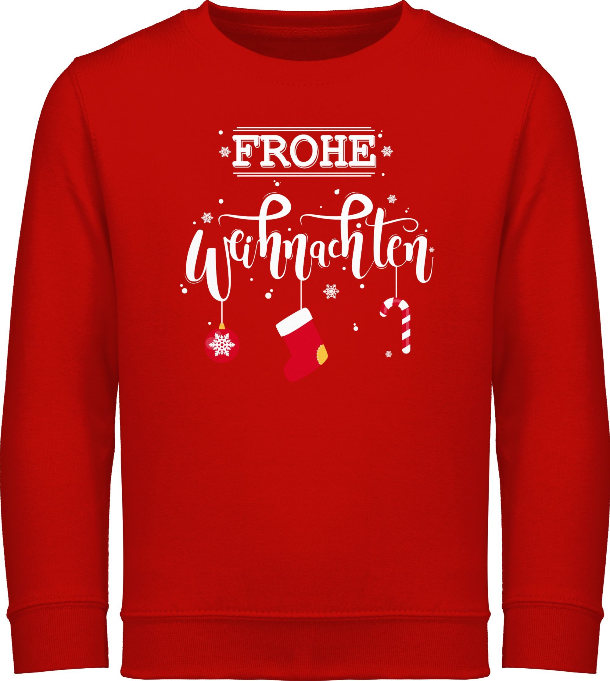 Sweatshirt Frohe Weihnachten I Weihnachtsmotiv