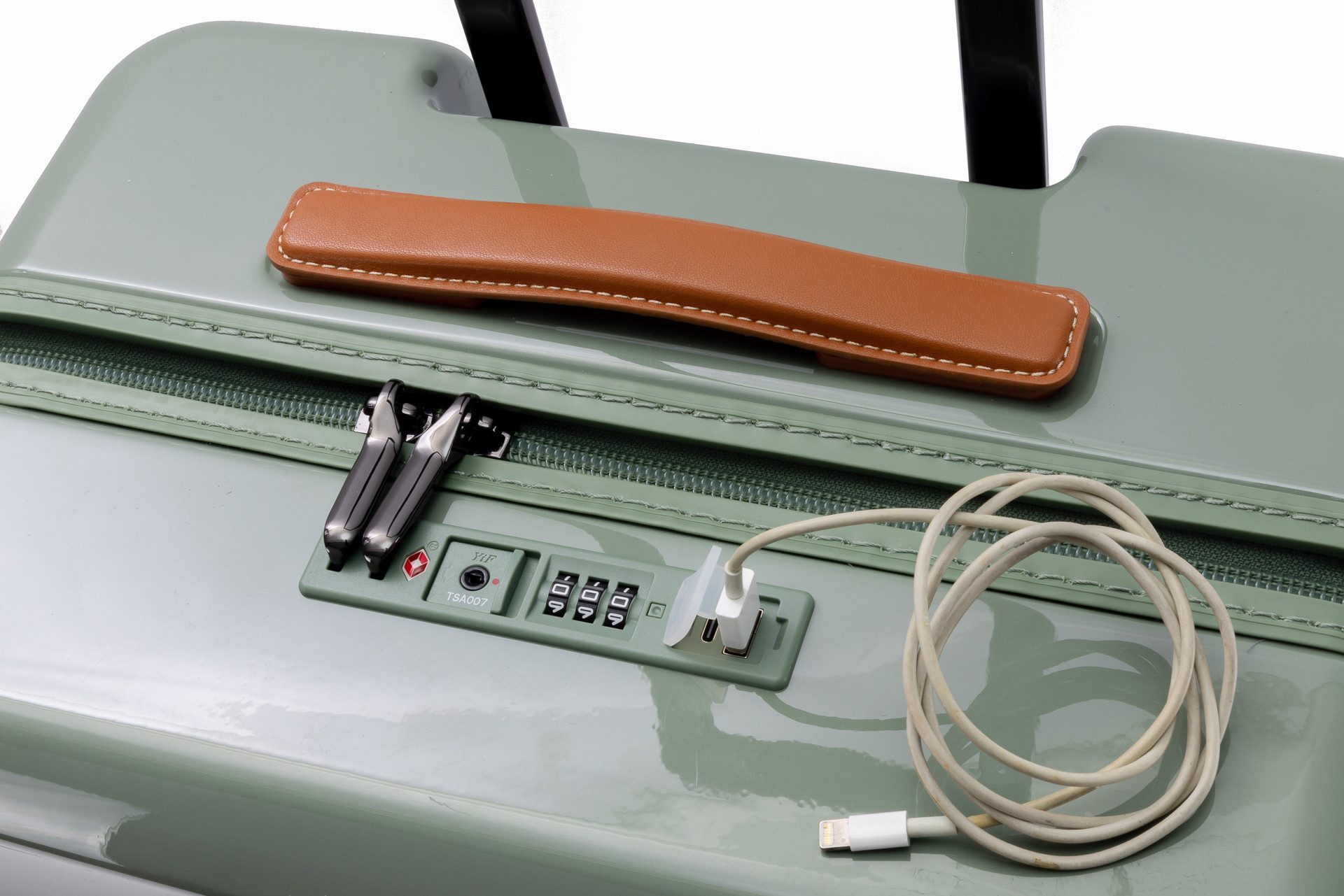Travelhouse Trolleyset Capri, 4 Rollen, (3er Set, 3 tlg., 3 tlg. Hartschalen Trolley Set), mit USB + USB C, Rollenbremse & Polycarbonat Hartschale – Bild 2 von 5