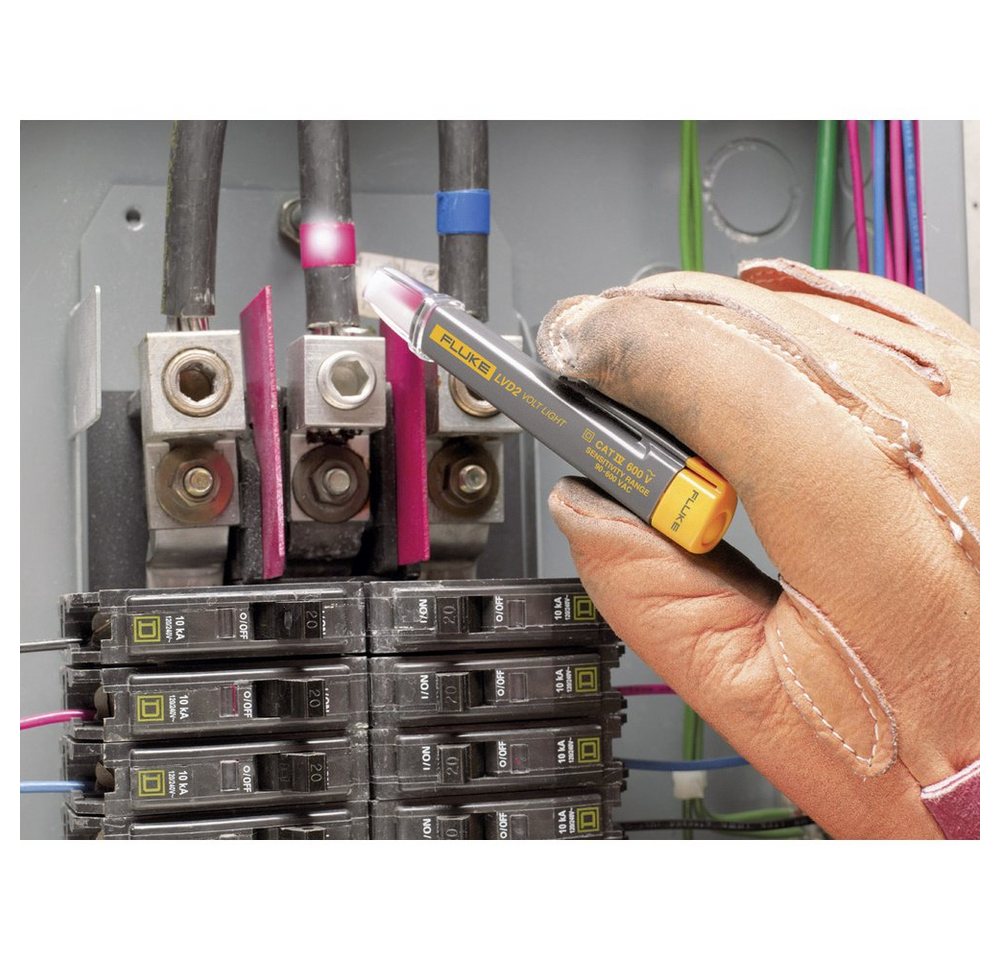 Thumbnail - Fluke Spannungsprüfer Fluke LVD2 Berührungsloser Spannungsprüfer CAT IV 600 V LED, (LVD2)