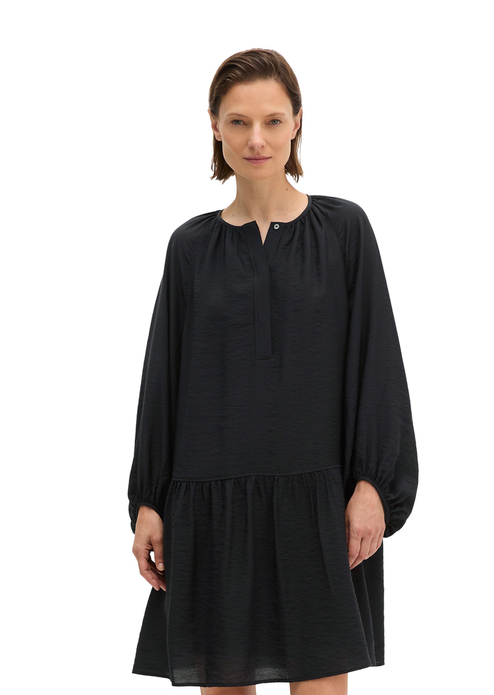 Minikleid aus Viskose-Mix