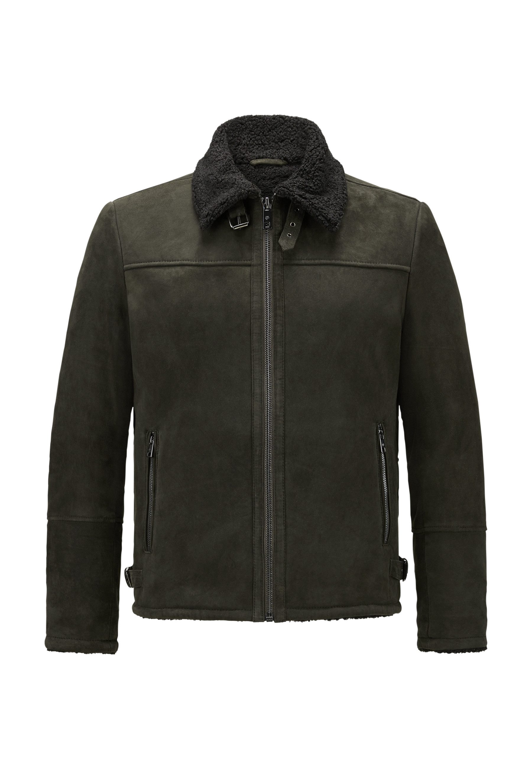 Milestone Lederjacke MSDomenic Herren Bikerjacke Jacke günstig online kaufen