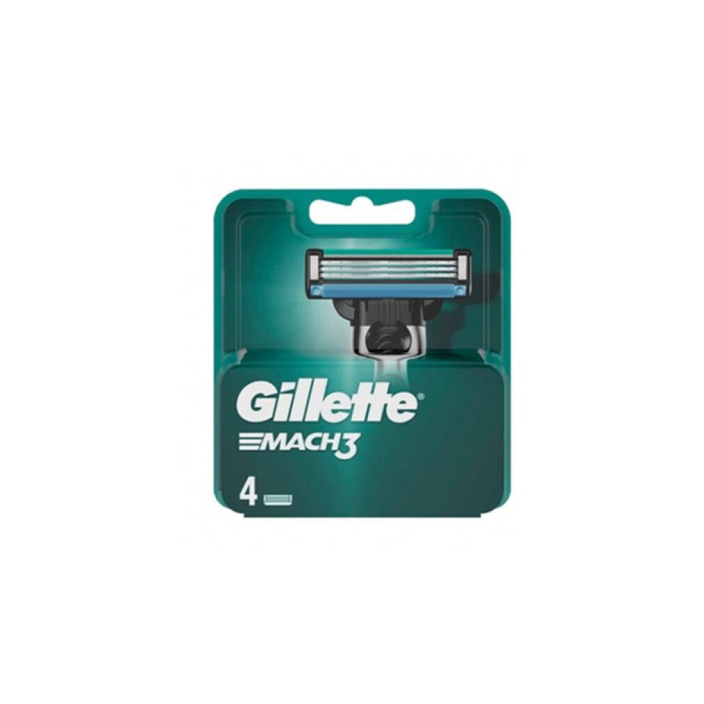 Gillette Rasierklingen Hoja Carg Mach 4uds Gillette 3