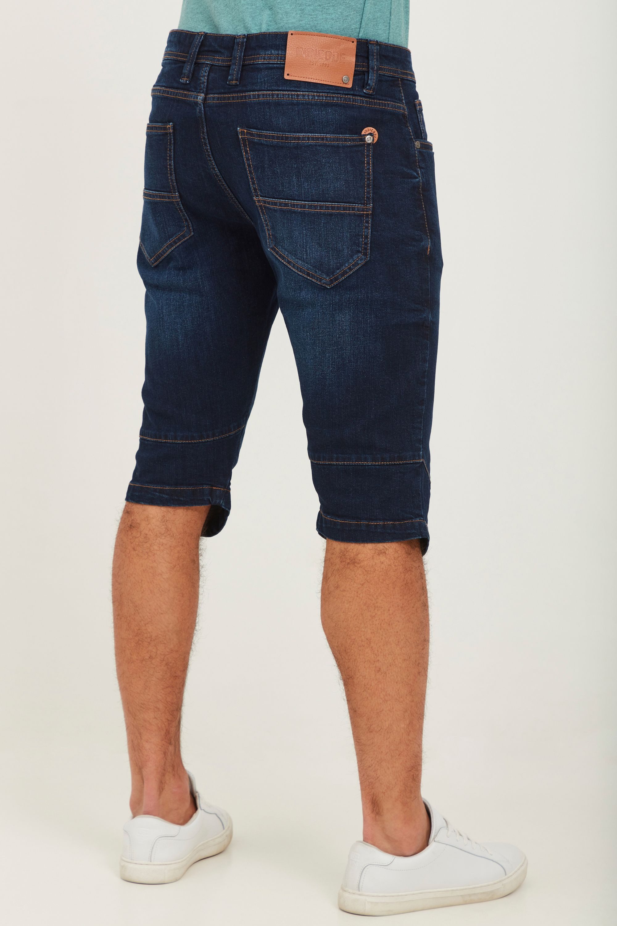 Indicode Jeansshorts IDQuince Kurze Jeanshose