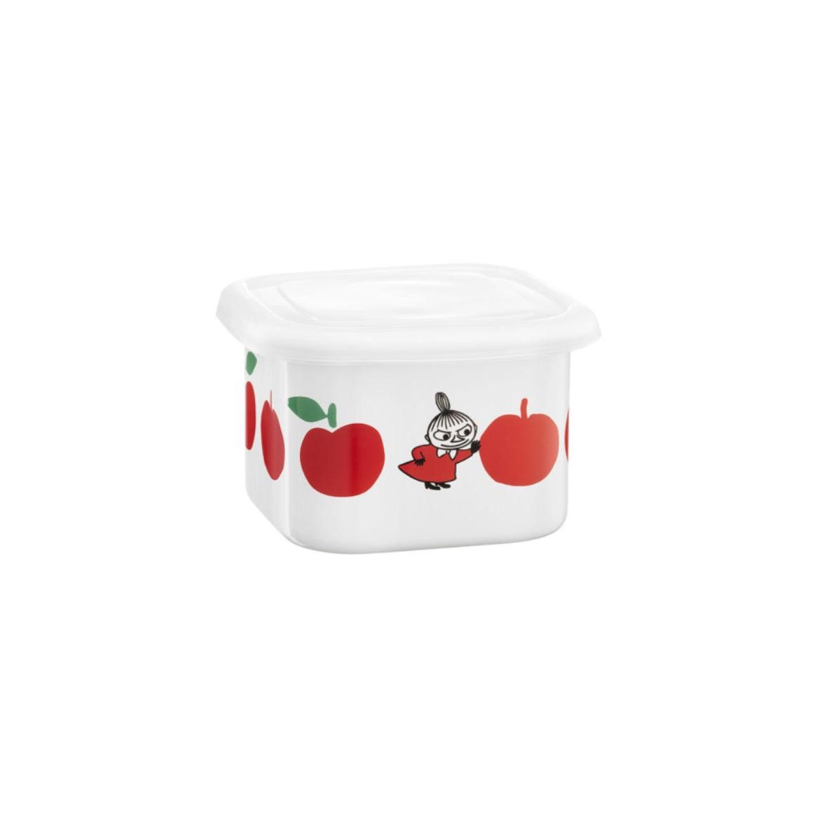 Muurla Vorratsdose Vorratsdosen Mumins Joyful Apples (12x12x7,5cm) – Bild 2 von 4
