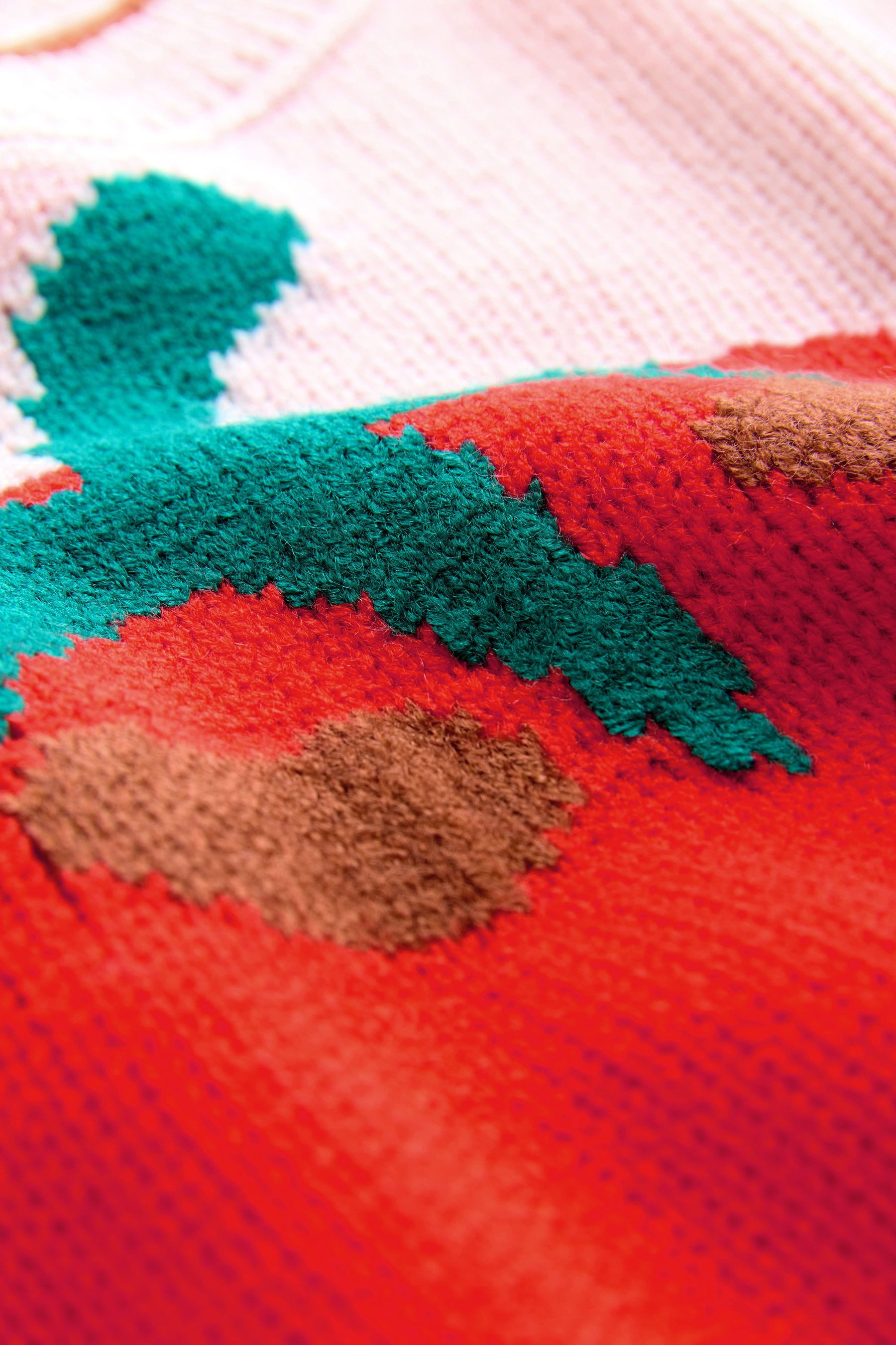 Next Strickpullover Pullover, Tomate (1-tlg)