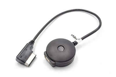 vhbw Audio-Kabel, passend für Audi A1, A3, A4, A5, A6, A8, Q5, Q7, TT Fahrzeug / Mobilfunk