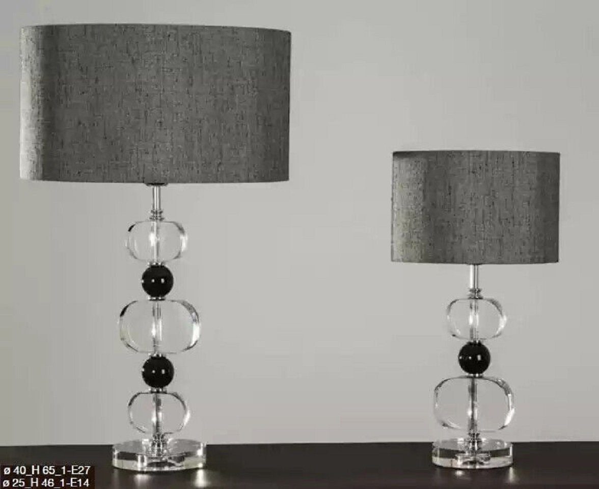 JVmoebel Tischleuchte Stilvolle Tischlampe Graue Lampe günstig online kaufen