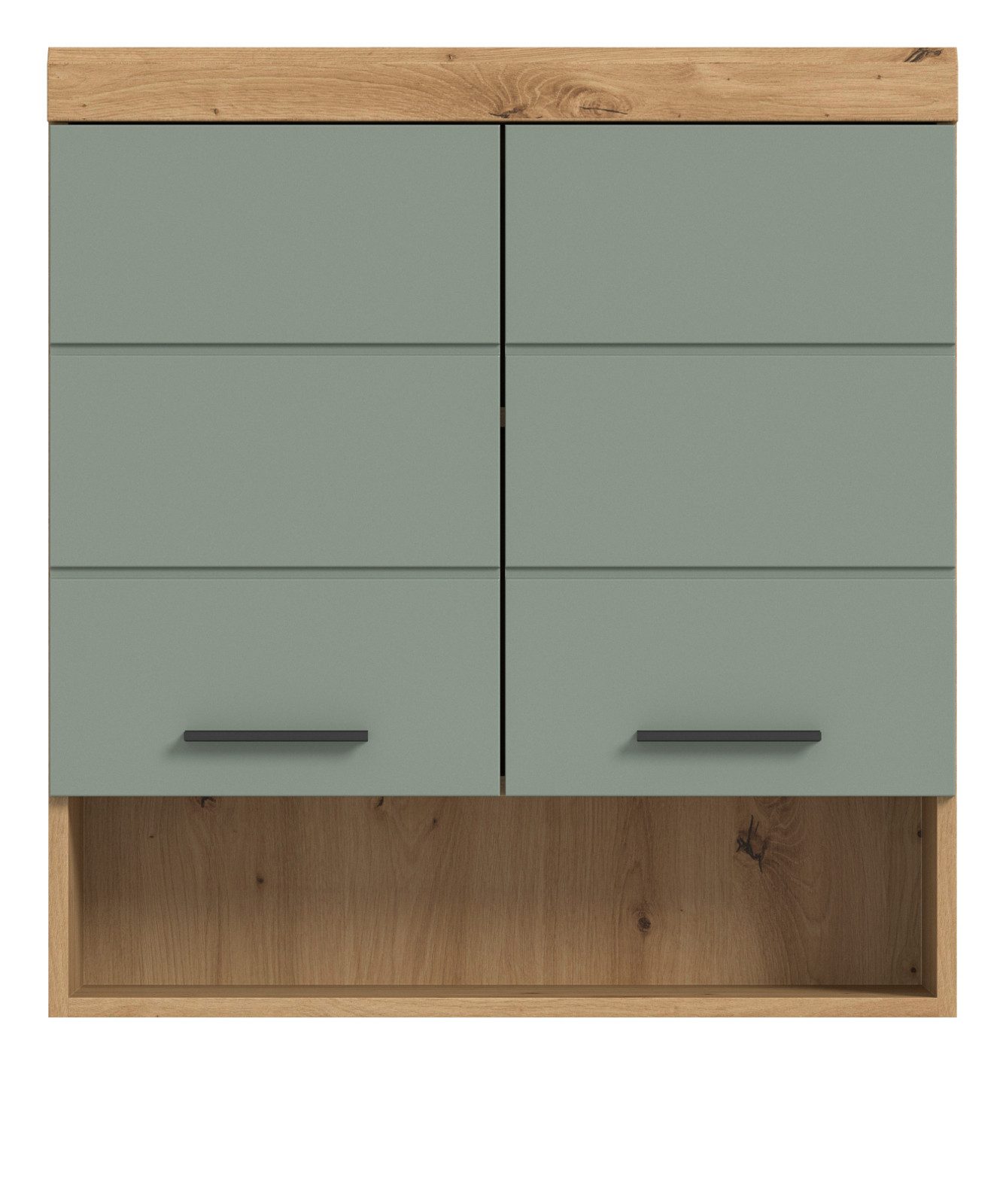 Inn.Furn Hängeschrank Shawn (Badschrank in Salbei und Artisan Eiche, 2-türi günstig online kaufen