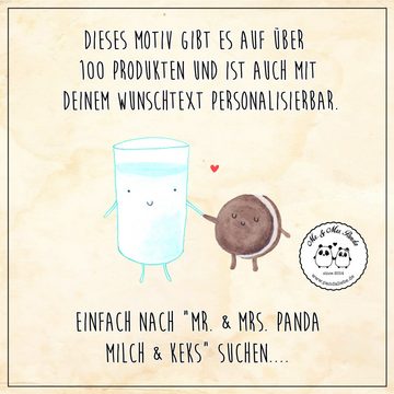 Mr. & Mrs. Panda Kosmetiktasche Größe S Klein Milch Keks - Weiß - Geschenk, Makeup, Kosmetiketui, Sti (1-tlg), Diverse Größen