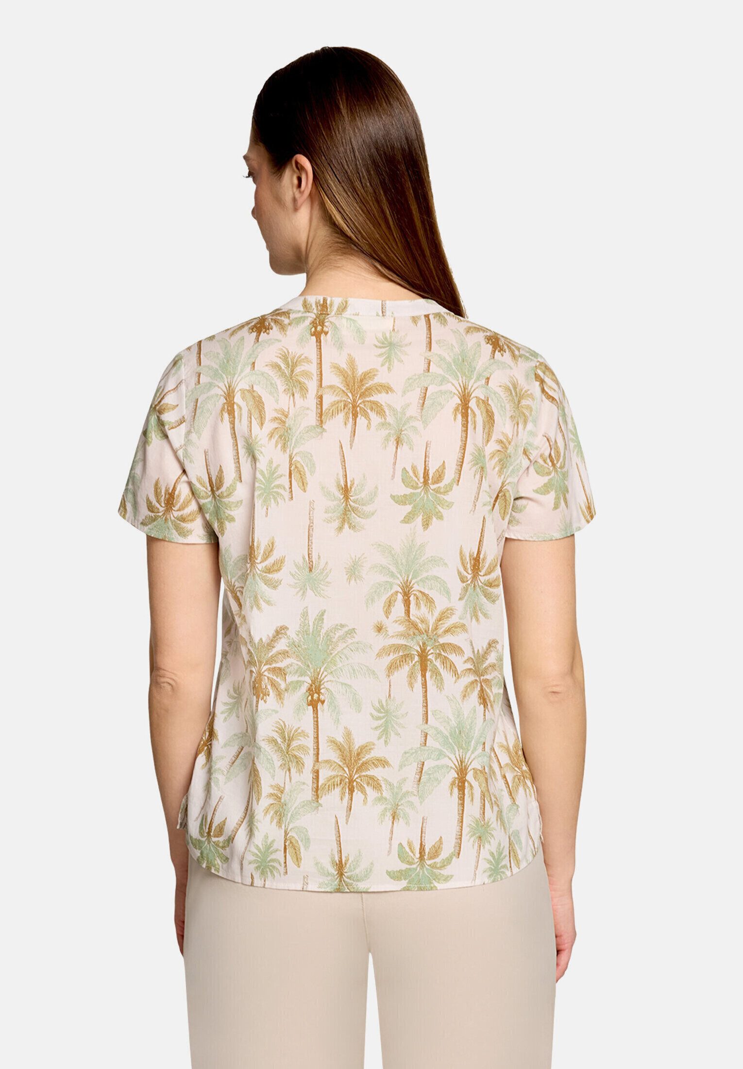 Cartoon Shirtbluse Damen mit Rüschen – Bild 3 von 5