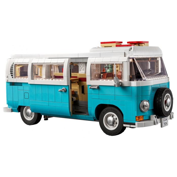 LEGO® Konstruktionsspielsteine LEGO® Volkswagen T2 Campingbus (Set 2207 St)