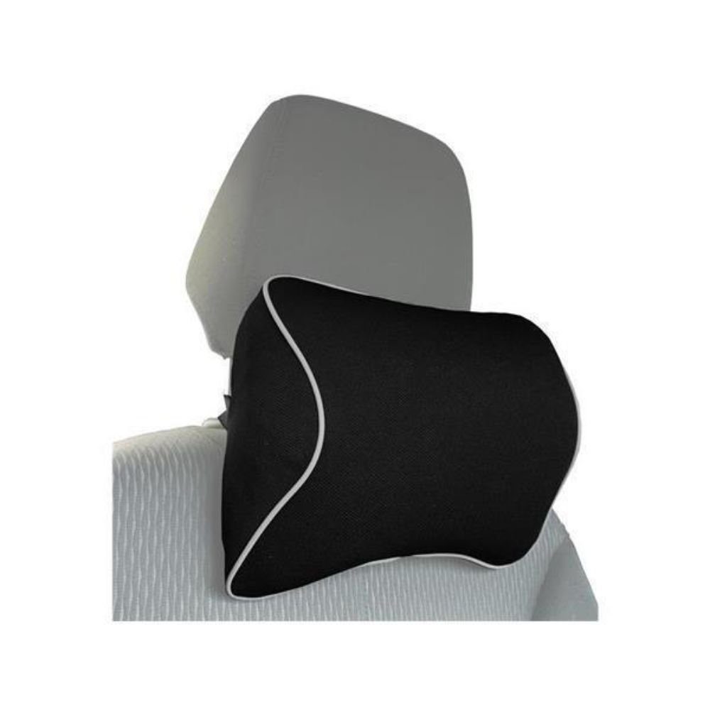 Ergonomische Autositz Nackenstütze mit abnehmbarem Bezug Kissen aus Memory Schaum Nacken Stütze beim Fahren MyGadget Auto Nackenkissen Kopfstütze 
