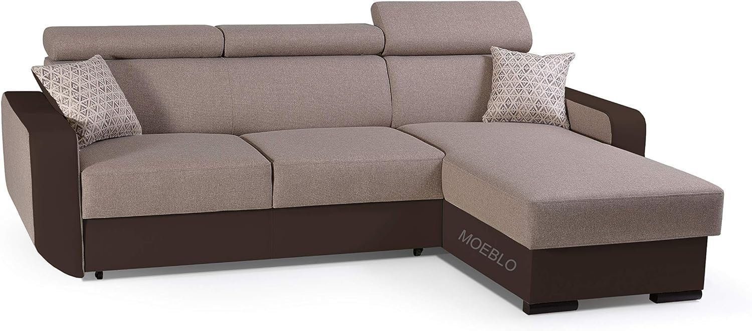 MOEBLO Ecksofa PEDRO, Universelle Ottomane Eckcouch günstig online kaufen
