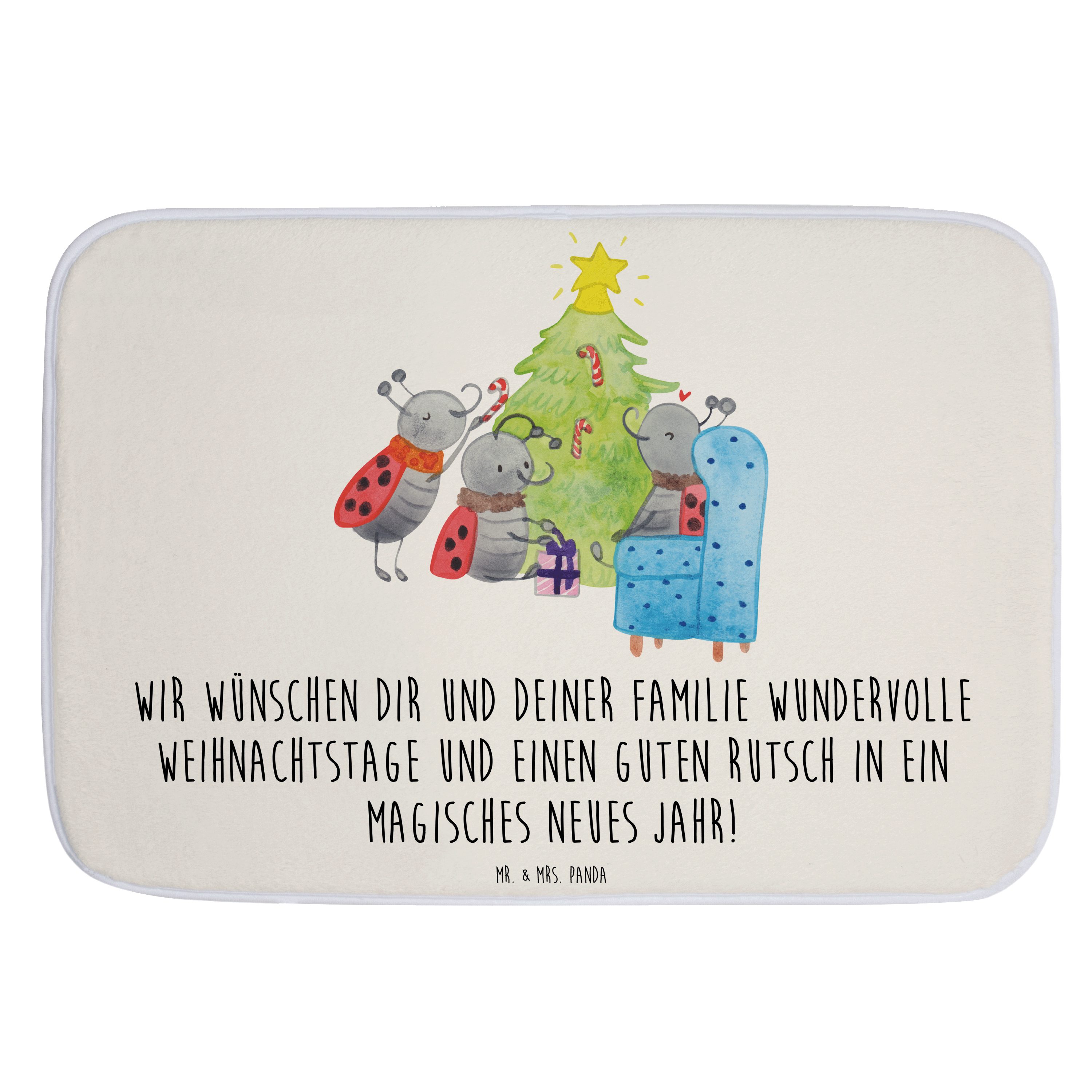 Badematte Weihnachten Smörle Weiß Geschenk, Badematte, Badgarnitur