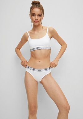 HUGO String TRIPLET THONG STRIPE (3-St) mit HUGO Logo-Elastikbund