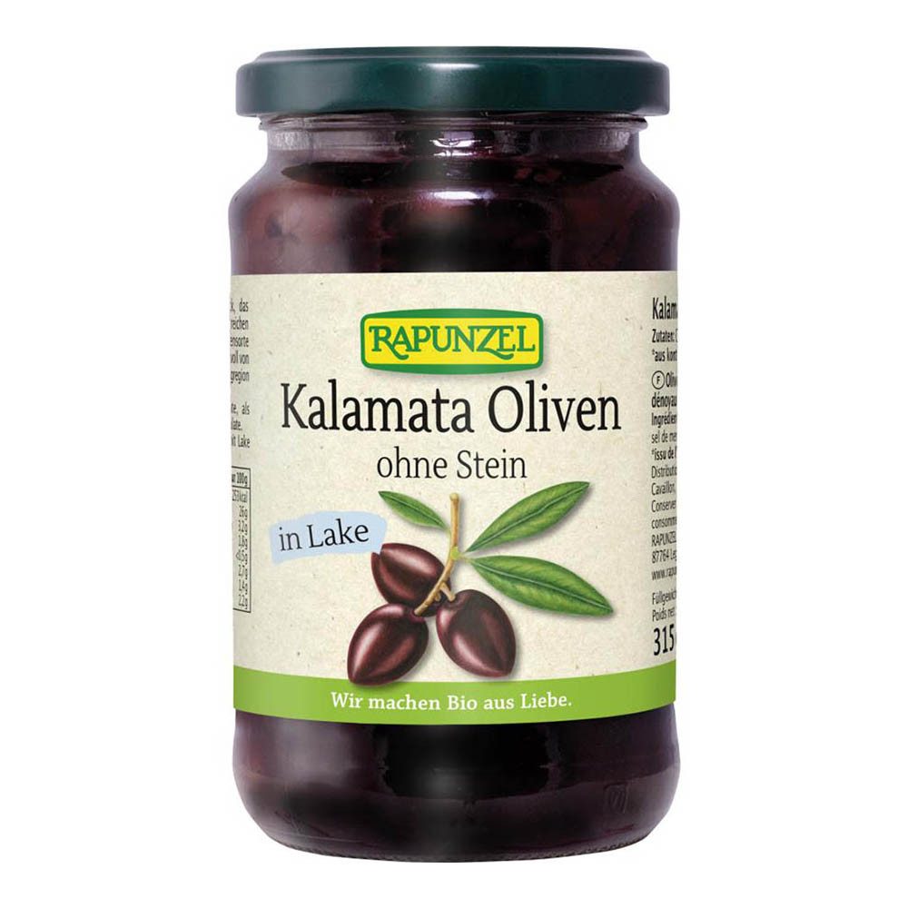 Rapunzel Antipasti Oliven Kalamata violett ohne Stein 315g