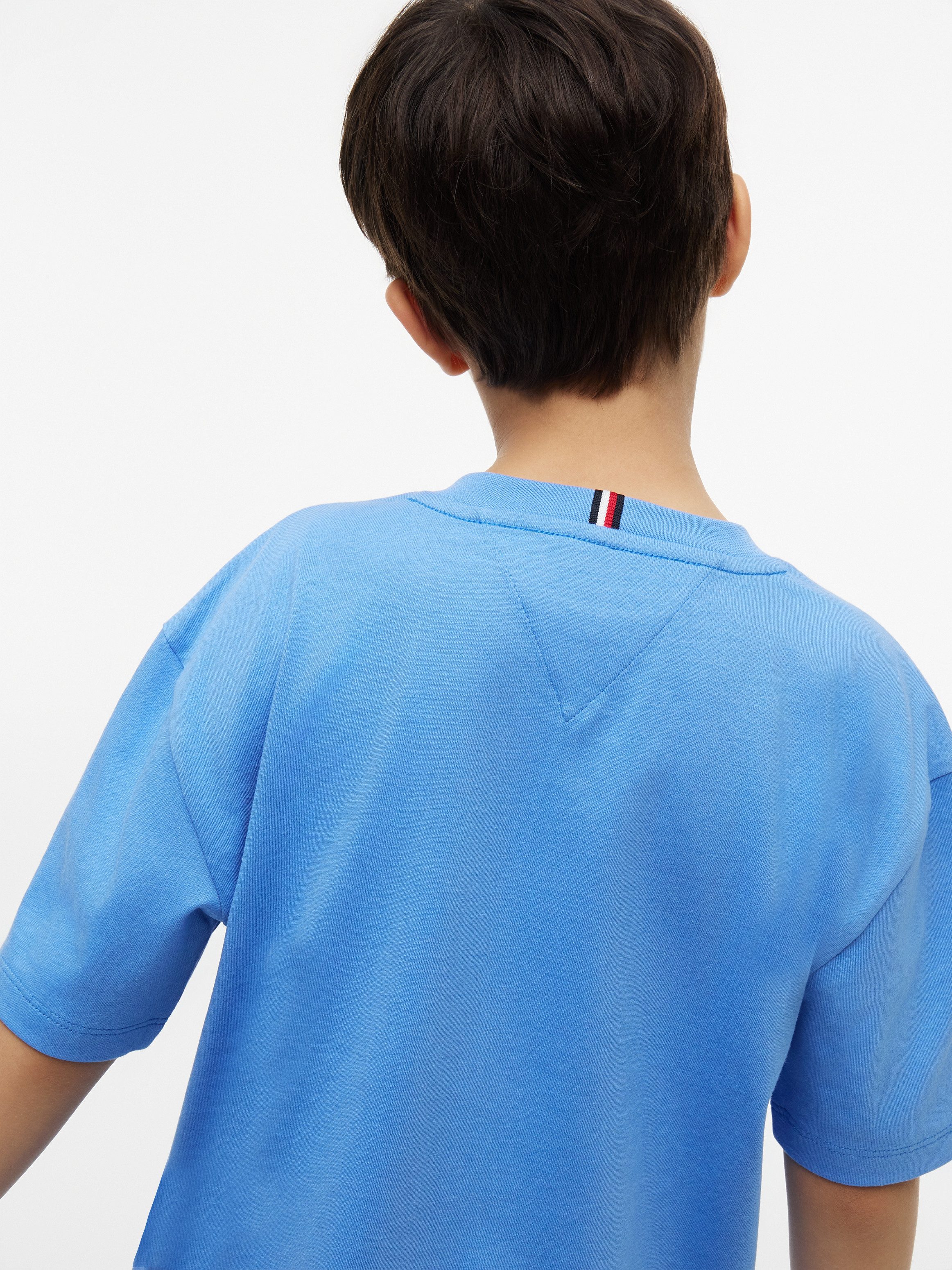 Tommy Hilfiger T-Shirt HERITAGE Regular Fit, Kinder bis 16 Jahre, Logo-Print