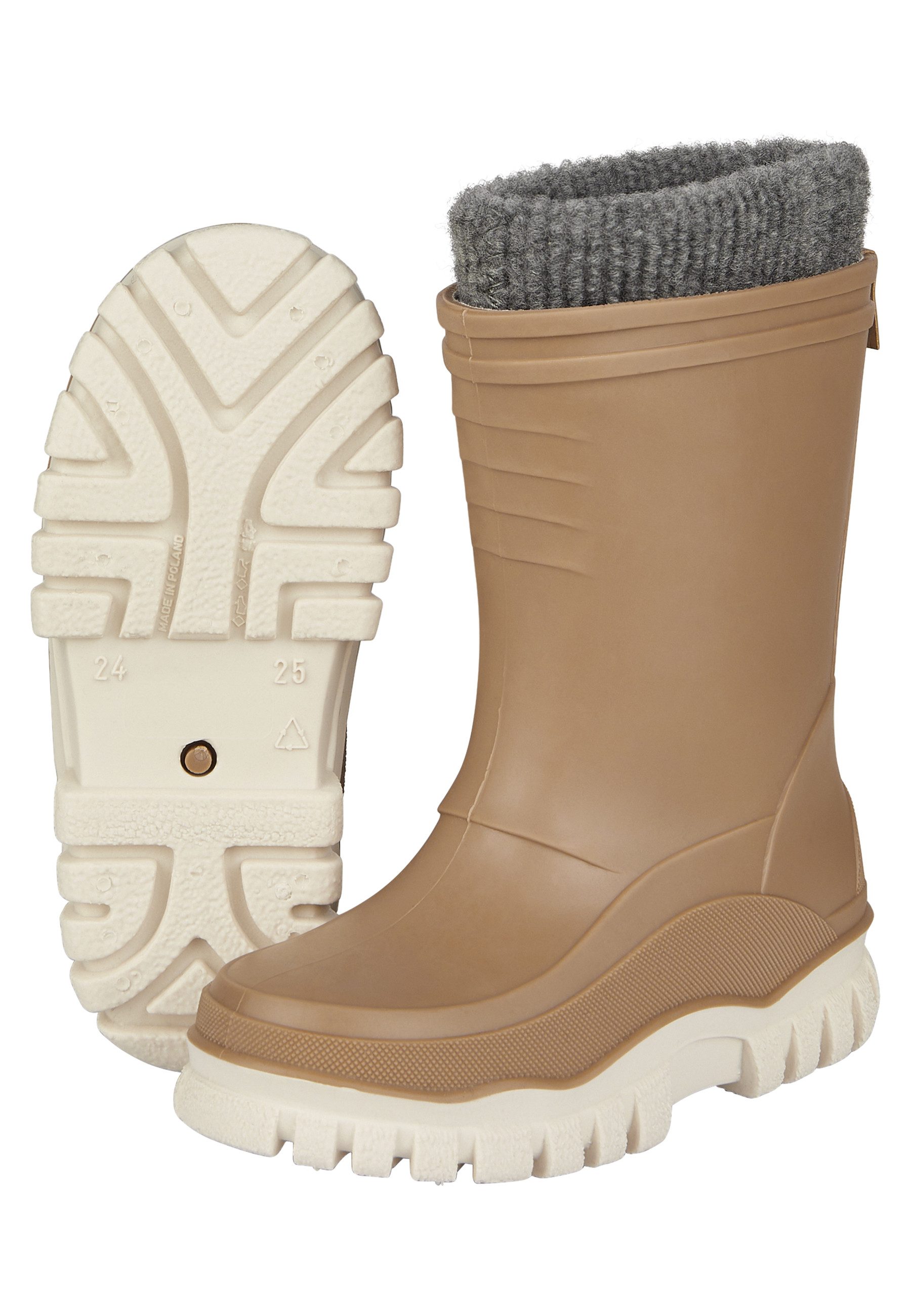 Sterntaler® Gummistiefel mit Innenschuh uni Gummistiefel (1-tlg)