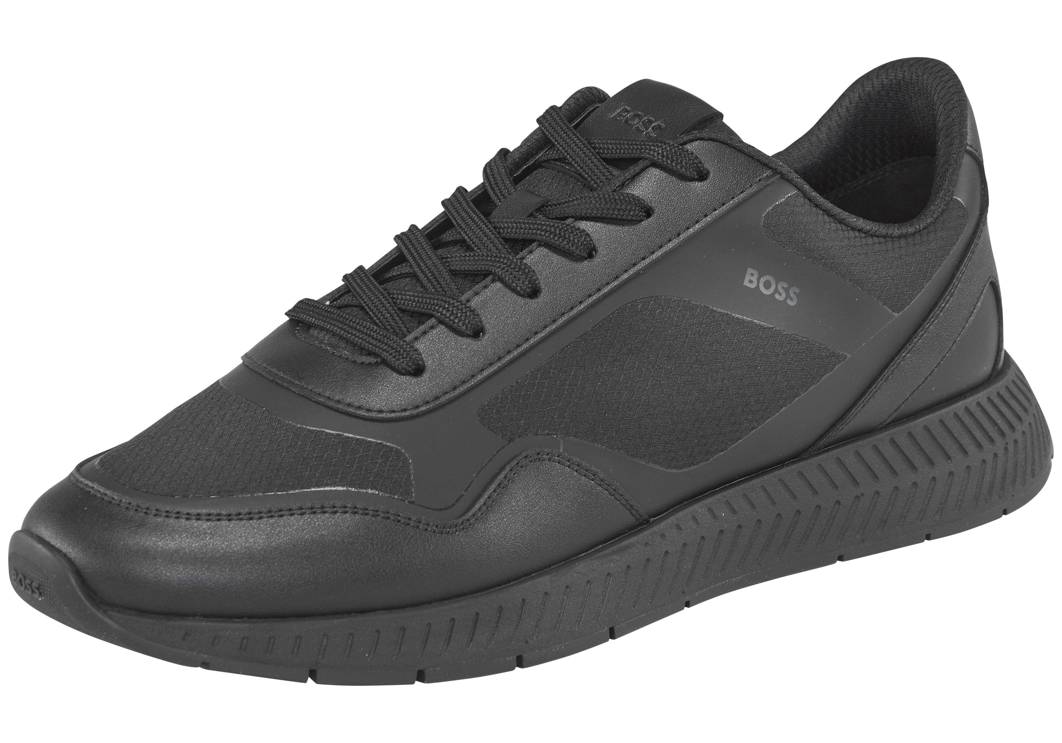 BOSS Titanium Sneaker Schnürschuh, Freizeitsneaker, Halbschuh in klassischer Optik