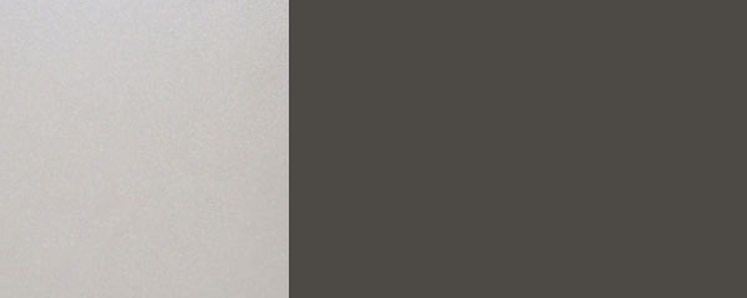 Feldmann-Wohnen RAL Korpusfarbe Amaro wählbar (Teilauszug) 7022 2 80cm Front- mit umbragrau (Amaro) matt Unterschrank Schubladen &