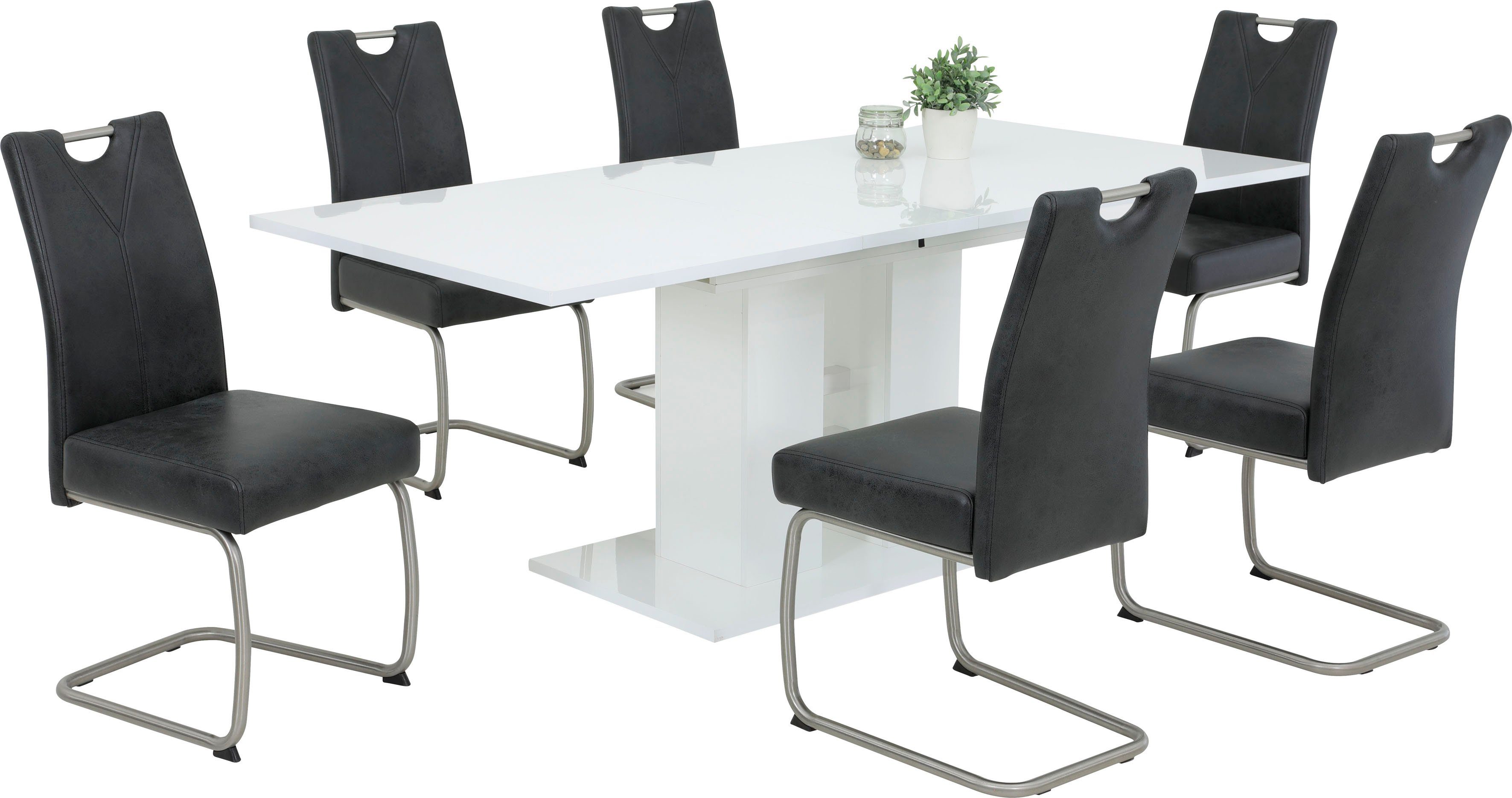 HELA Freischwinger Sophia S (Set), mit Federkern Polsterung günstig online kaufen