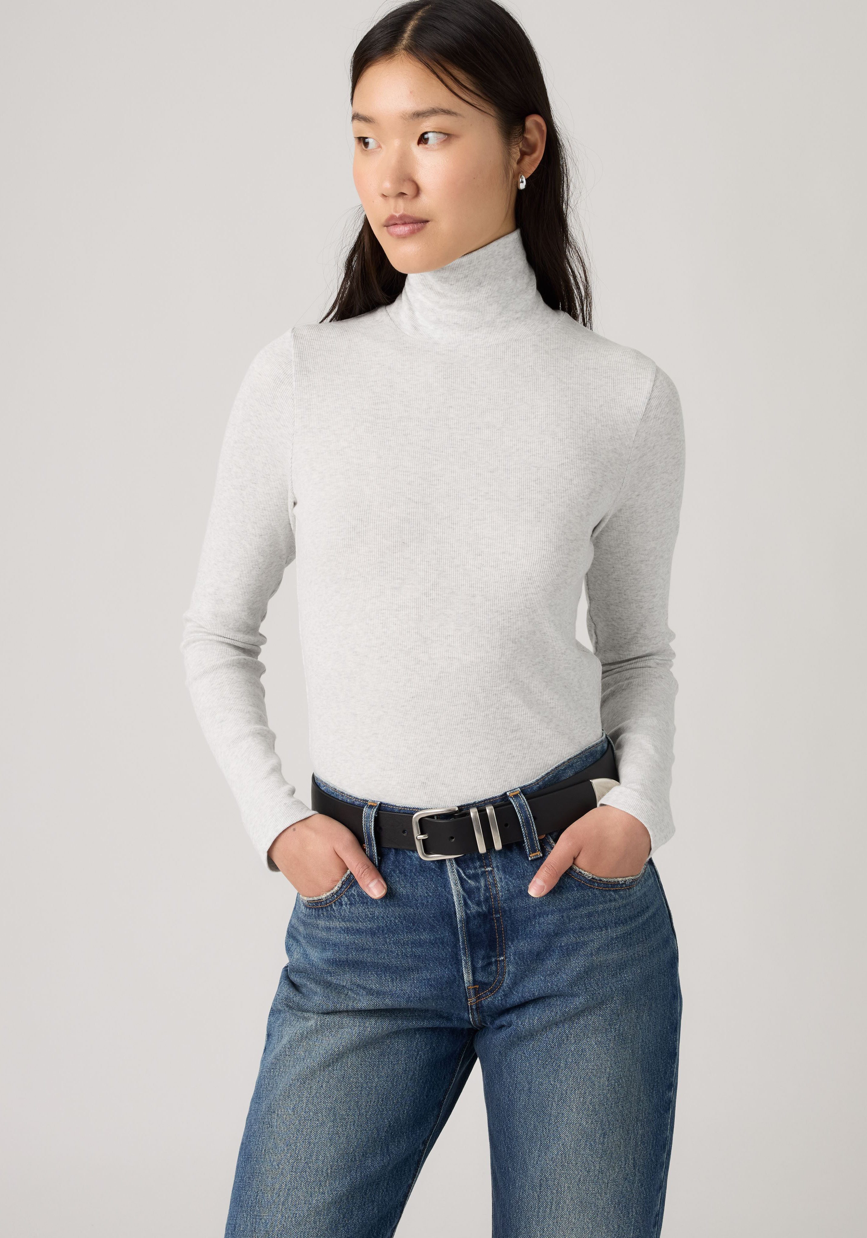 Levi's® Rollkragenshirt HAYES LS LAYERING TURTLENECK Hoch geschlossener Rollkragen
