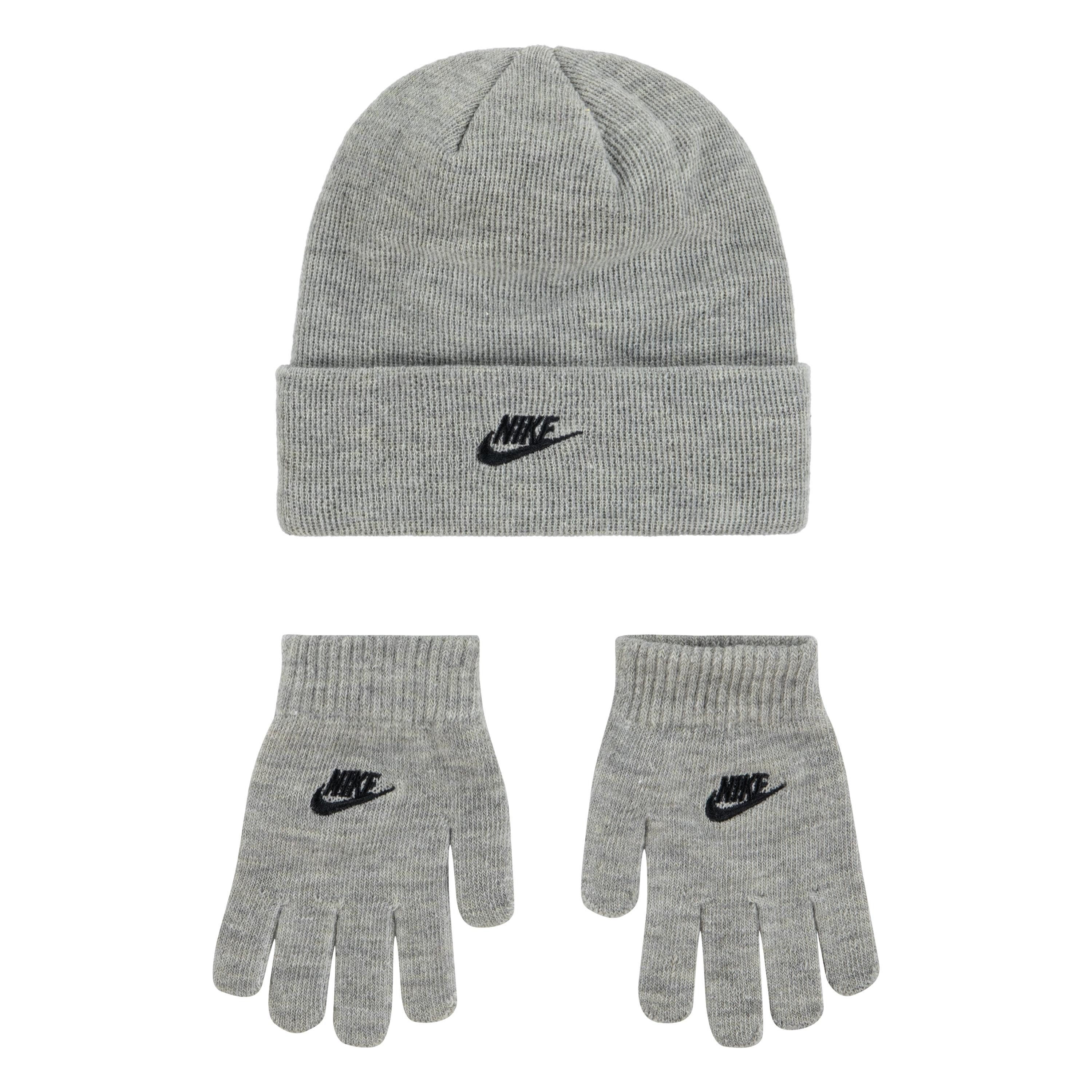 Nike Sportswear Beanie und Handschuhe Set NAN FUTURA BEANIE/GLOVE SET (Set, 2-St) für Kinder