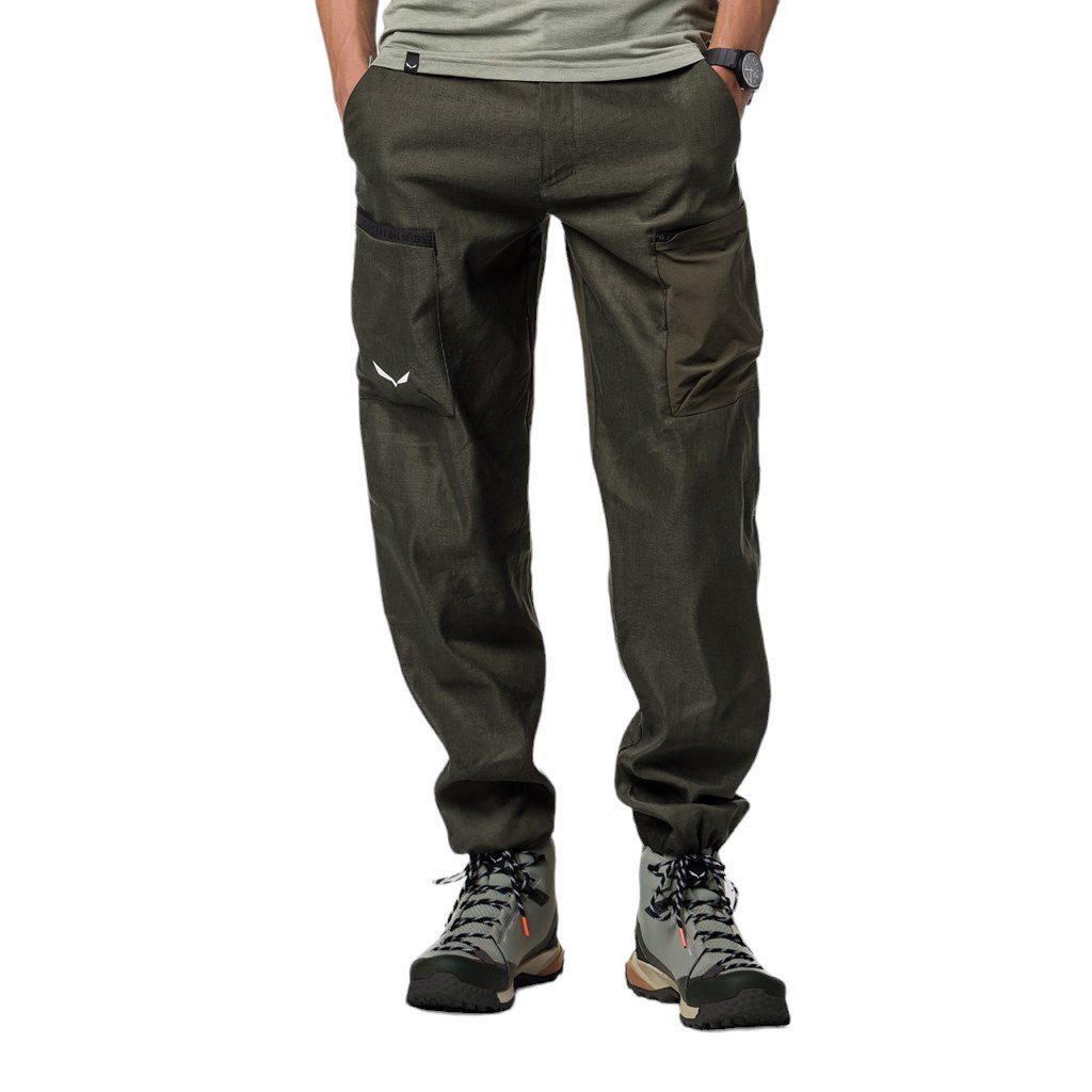 Salewa Trekkinghose Trekking-Wanderhose Puez Hemp Durastretch (windabweisend)