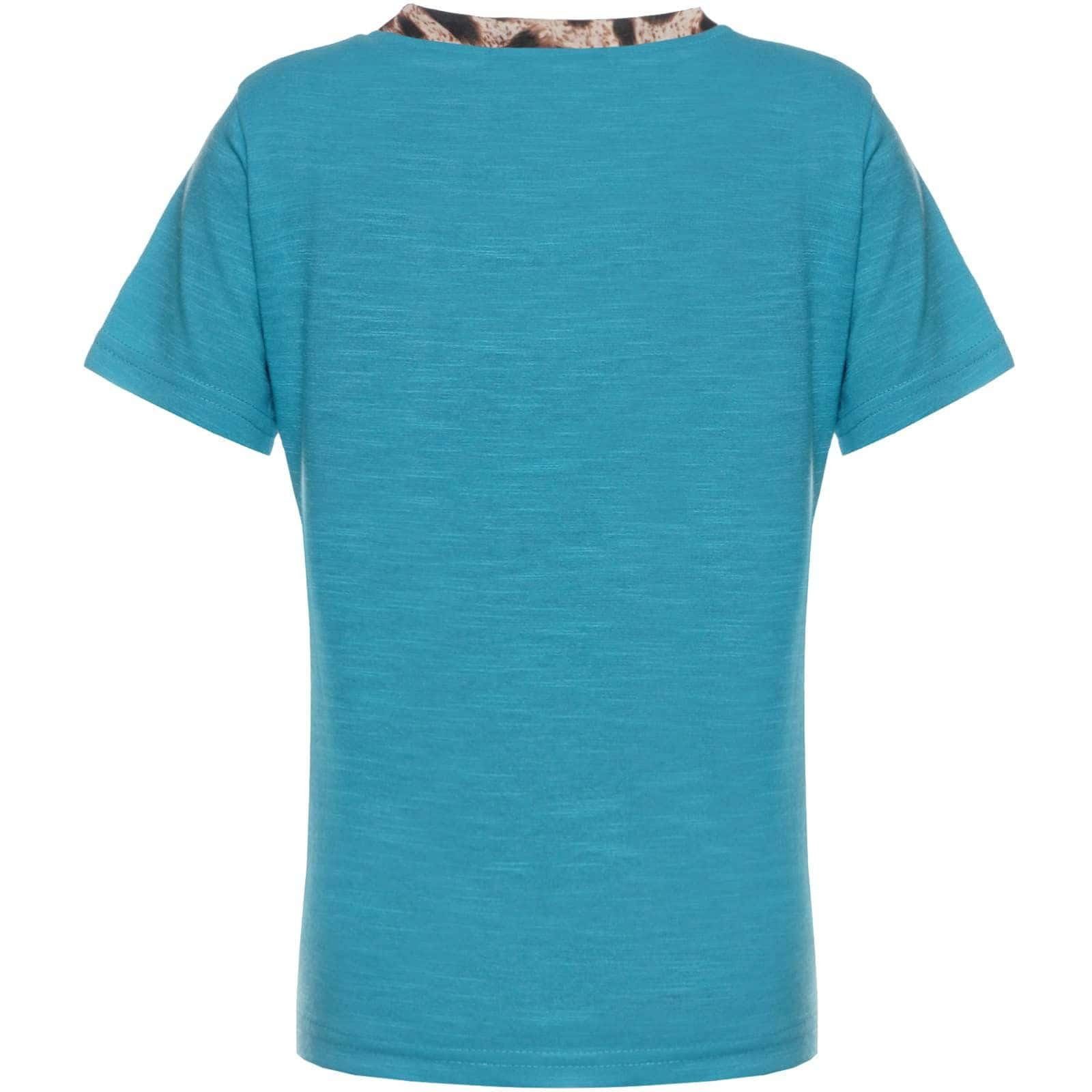 BEZLIT T-Shirt Jungen Tierprint Casual, mit 21832 (1-tlg) Kurzarm T-Shirt mit V-Ausschnitt