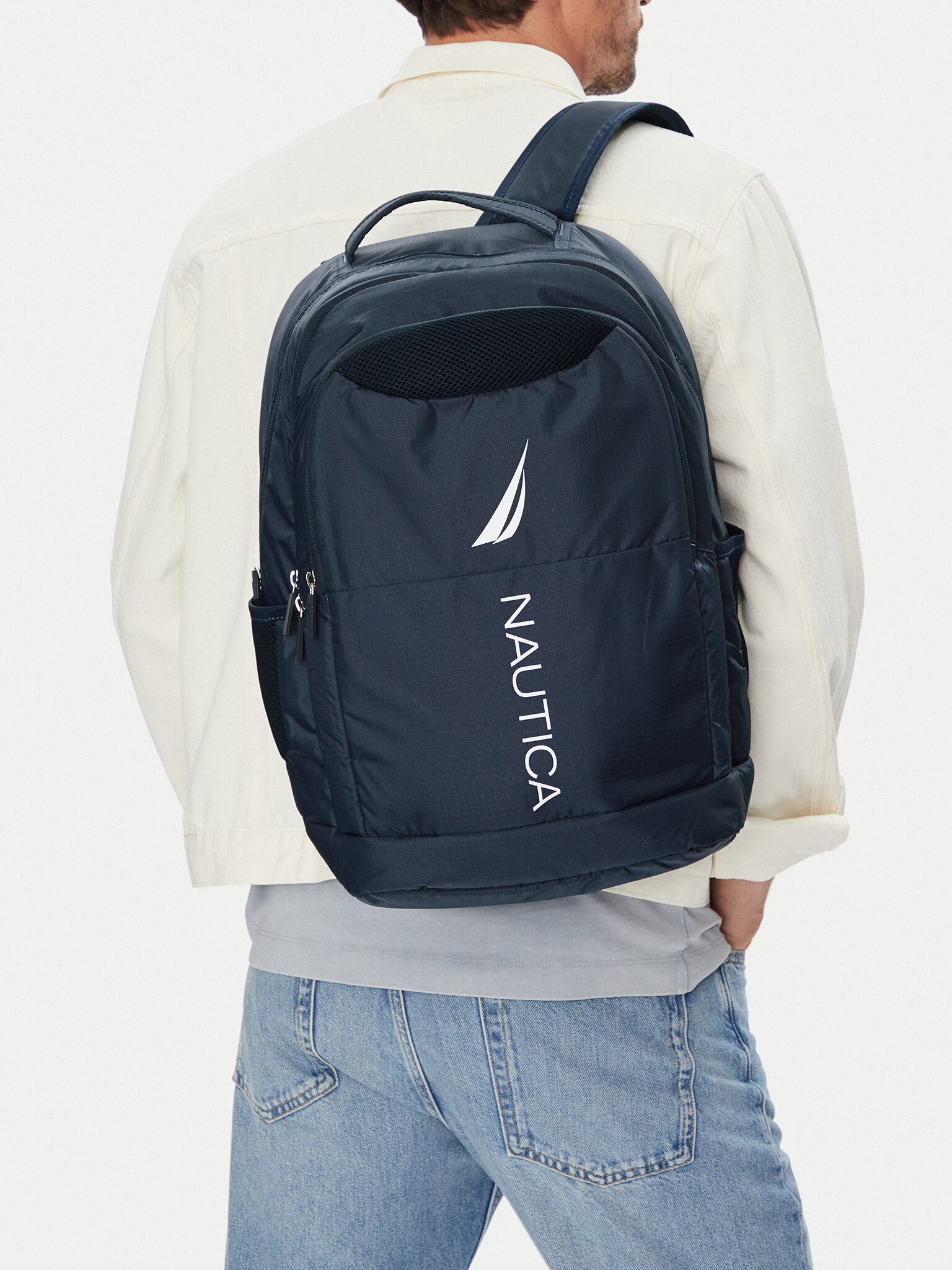 NAUTICA Freizeitrucksack Nautica Herren-Rucksack Marineblau C-NTC-M-003-08