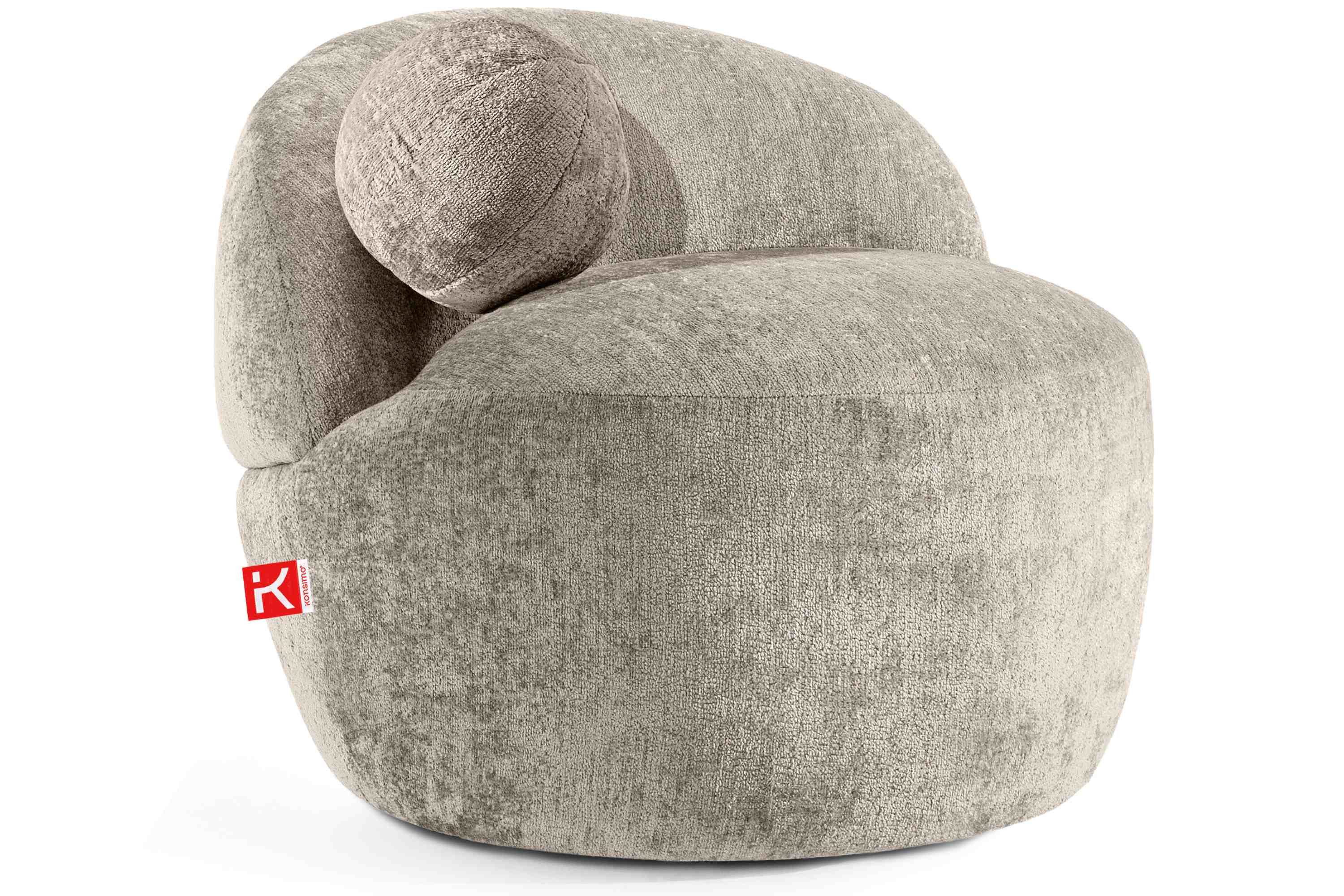 KONSIMO® Cocktailsessel NELUM Modern Sessel, organische Form, mit dekorativ günstig online kaufen