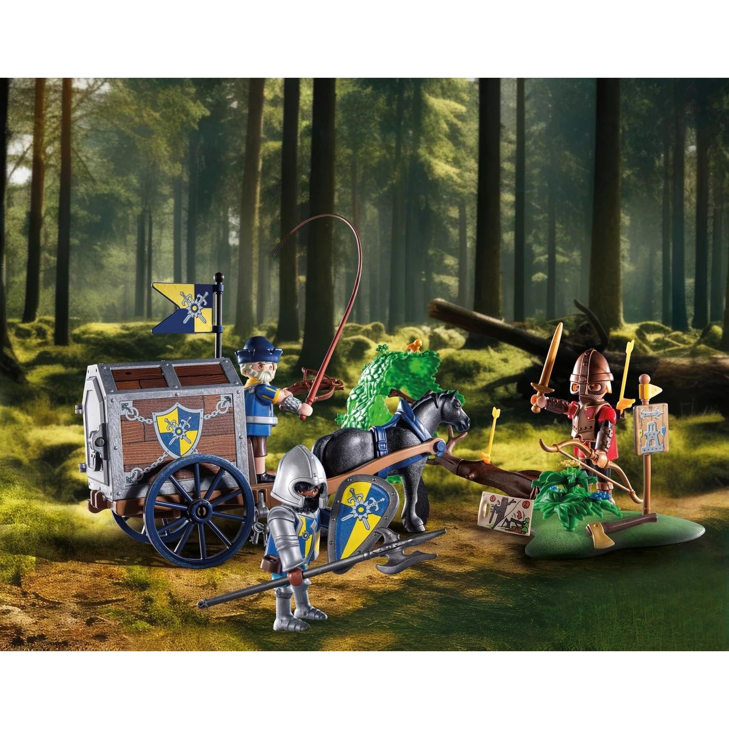 Playmobil® 71484 Überfall auf Transportwagen Konstruktions-Spielset günstig online kaufen