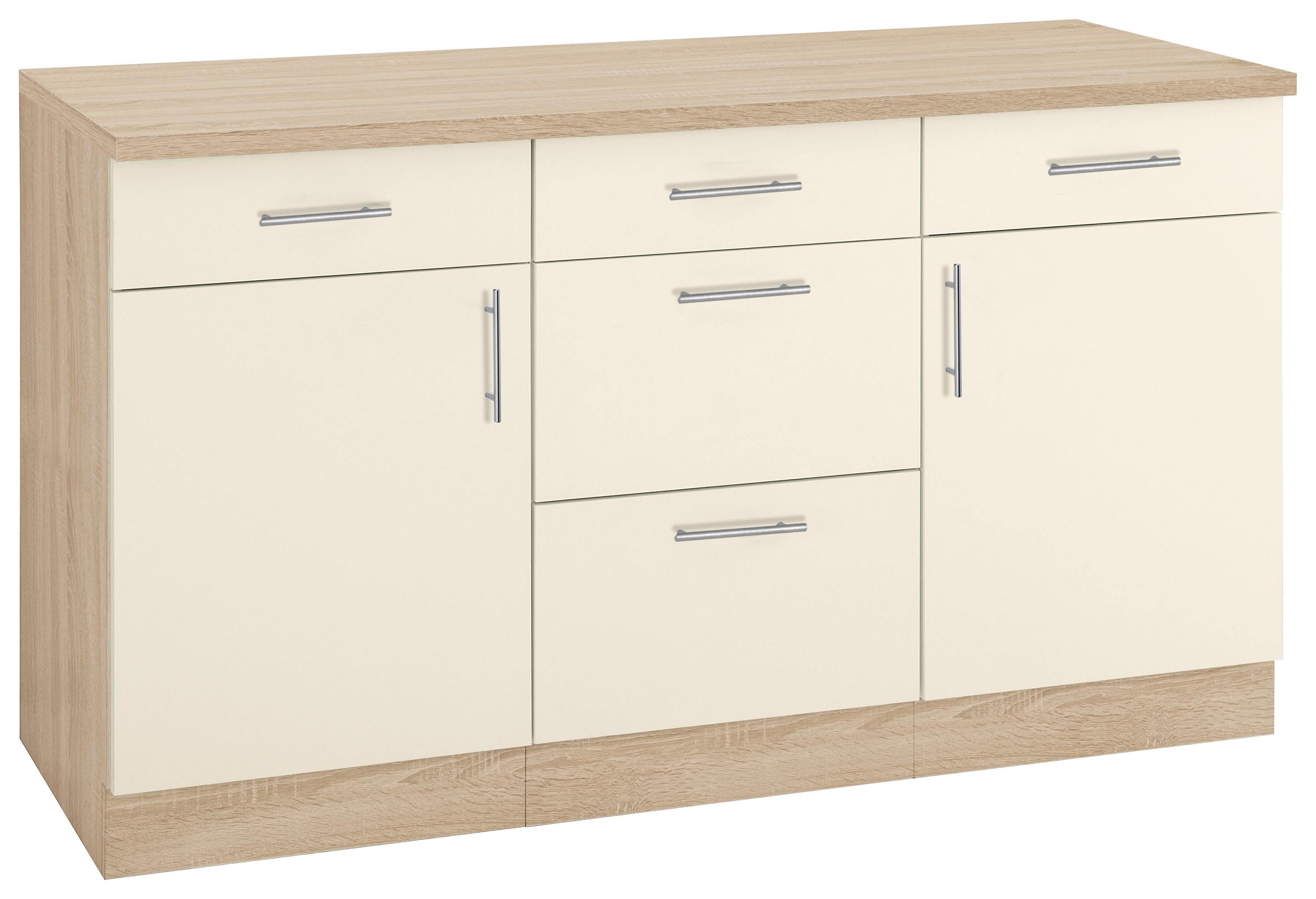 wiho Küchen Unterschrank Kiel 150 cm breit