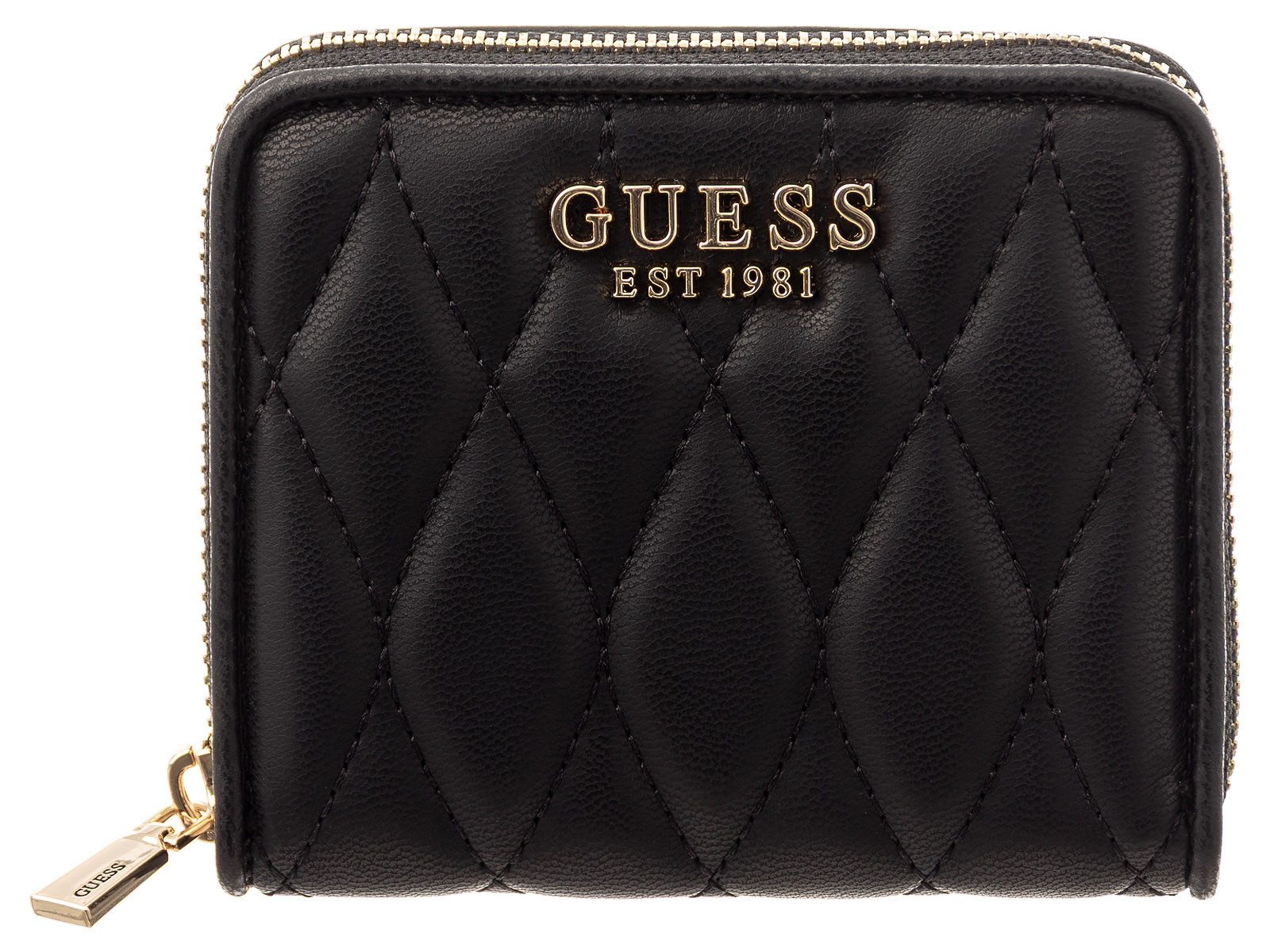 Guess Geldbörse SWQG8122137 Valla SLG Small Wallet Damen (Stück, 1-tlg., 1), Logoschriftzug