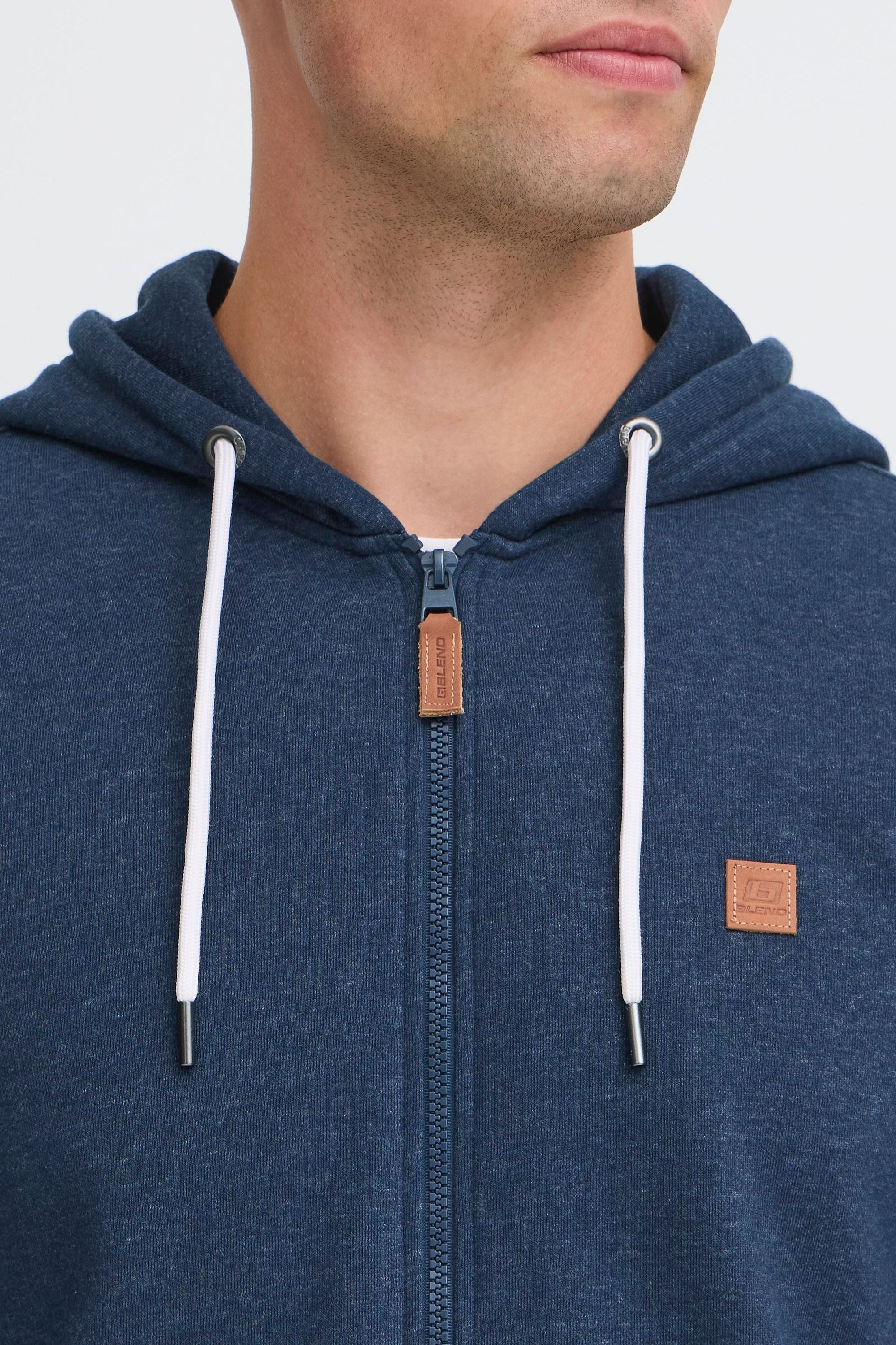 Blend Kapuzensweatjacke BHPoelle Gemütliche Sweatjacke mit Kapuze – Bild 5 von 5