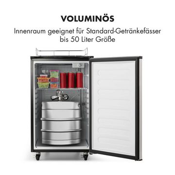 Klarstein Bierzapfanlage Big Spender Double Bierfass-Kühlschrank