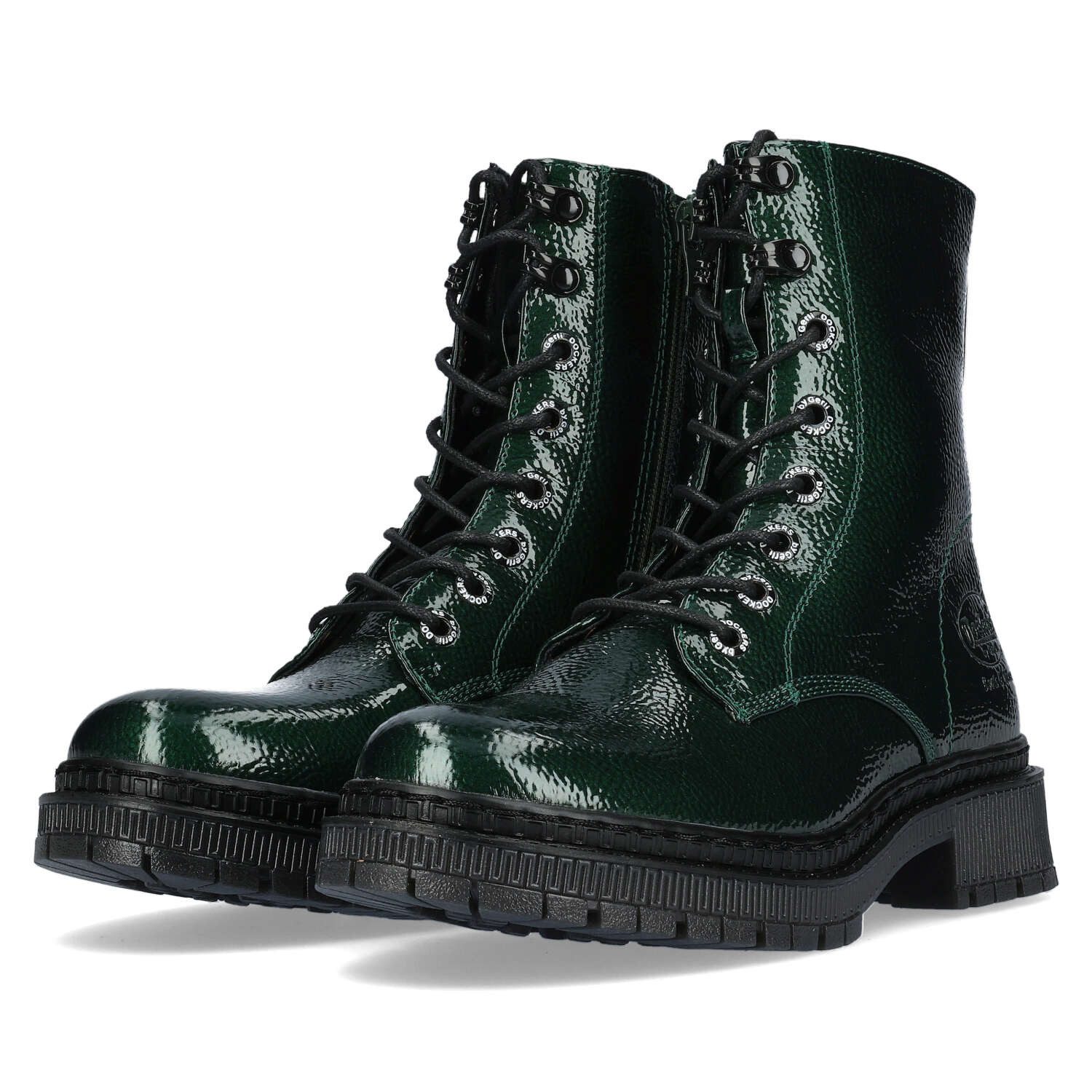 Dockers by Gerli Dockers by Gerli 57BI201 Dunkelgrün/Schwarz Sneaker günstig online kaufen