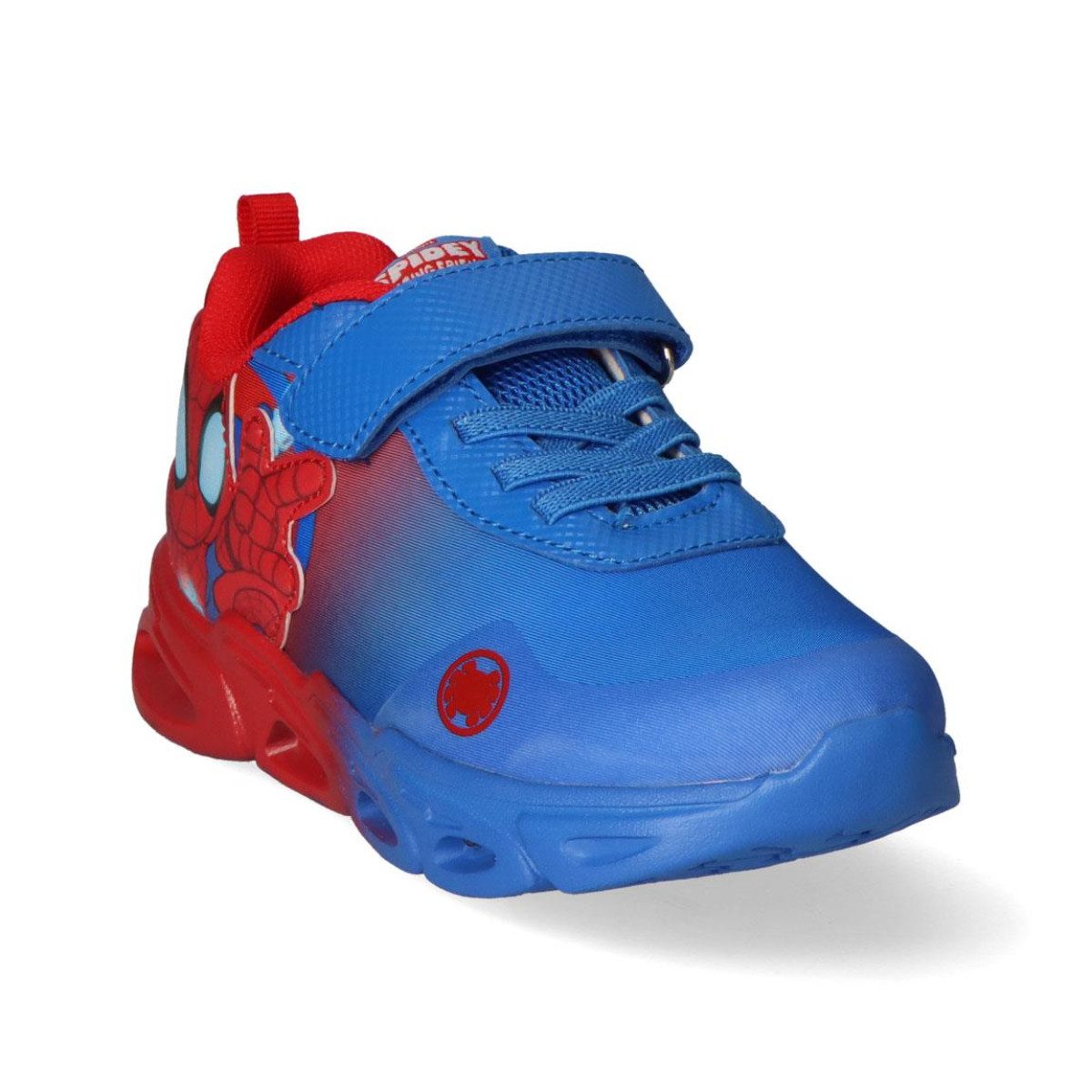 Spiderman Spidey Sneaker für Kinder mit leichter EVA Außensohle und Lichteffekt Sneaker