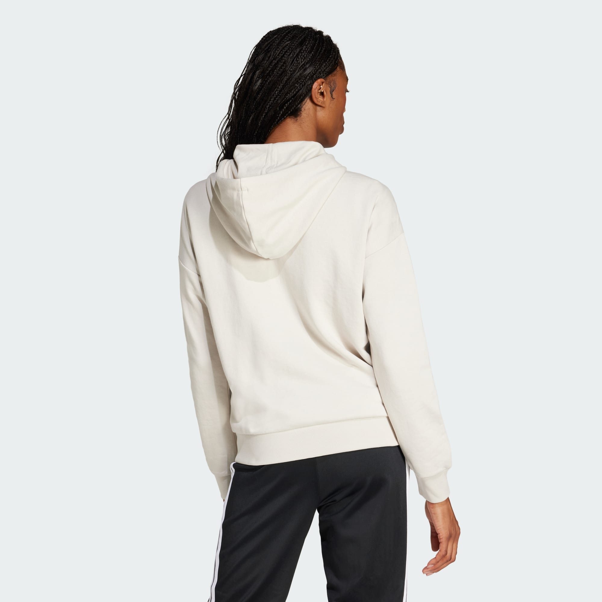 adidas Sportswear Hoodie ESSENTIALS LINEAR FRENCH TERRY KAPUZENJACKE (1-tlg)